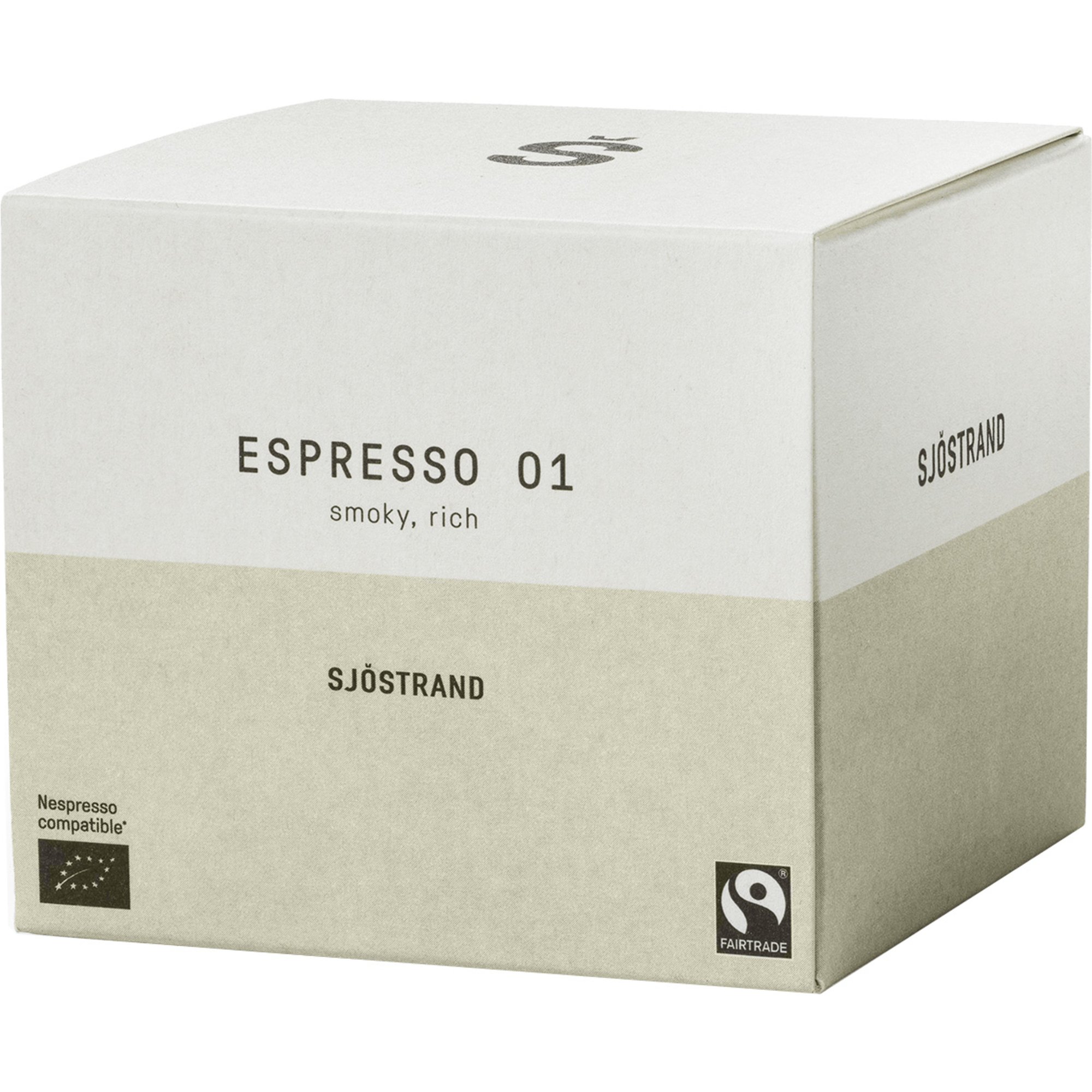 Sjöstrand NÂ°1 Espressokapsler, 10 stk.