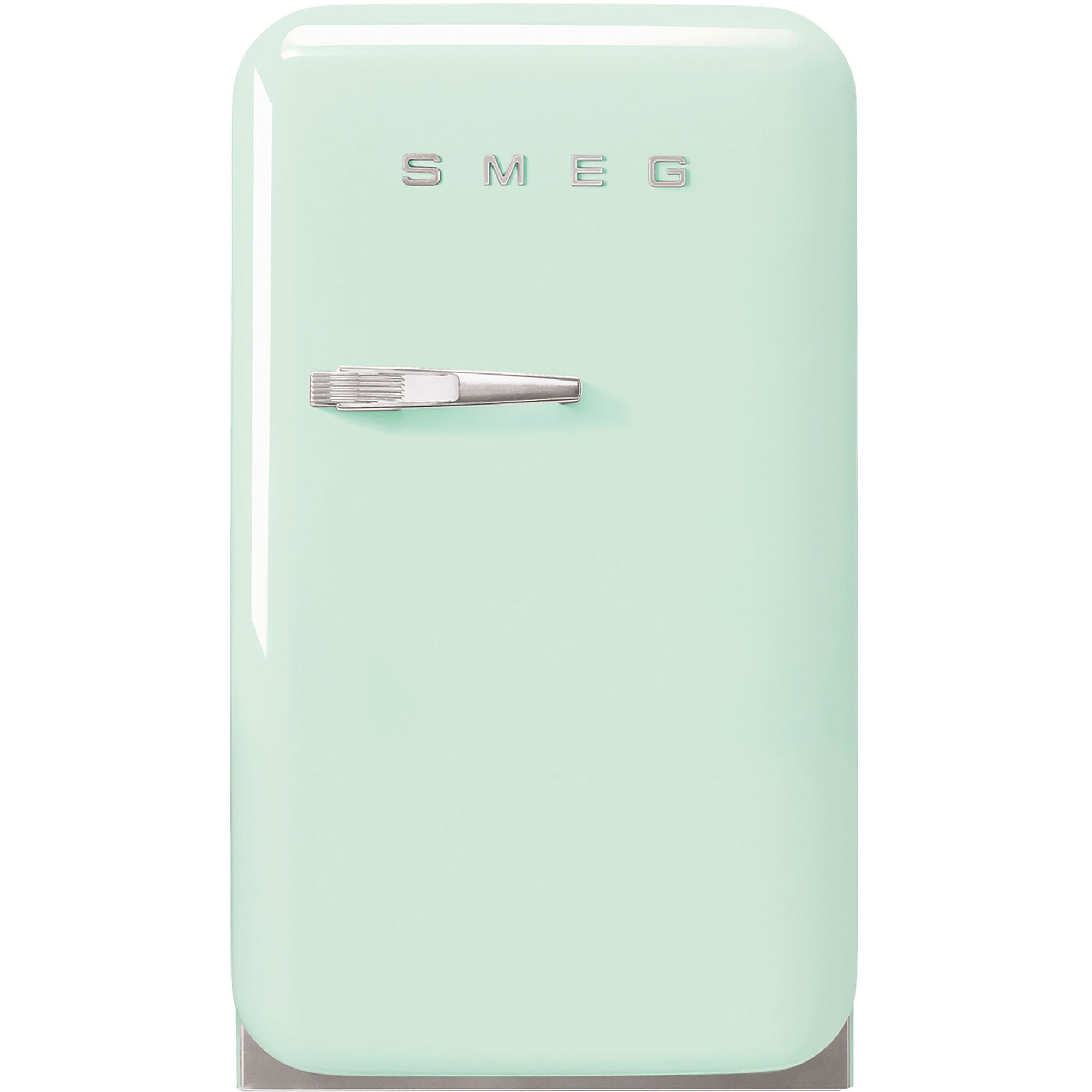 Smeg Høyrehengt Kjøleskap i Retro Design 74 cm – Pastell Grønn