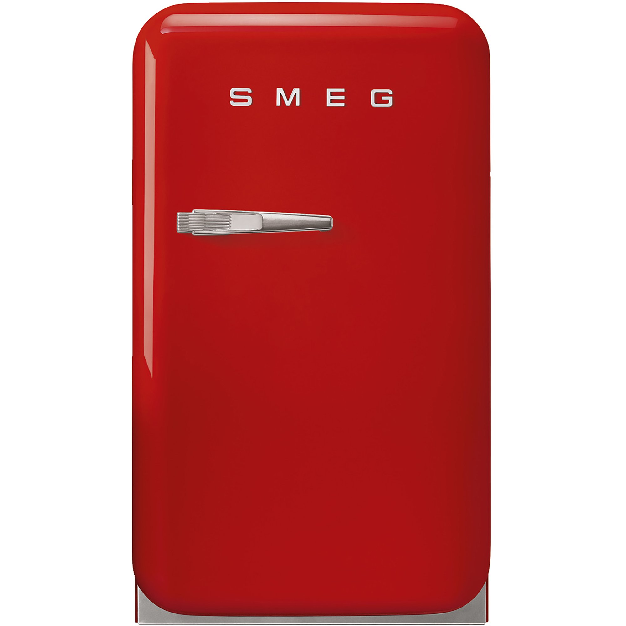 Smeg Høyrehengt Kjøleskap i Retro Design 74 cm – Rød