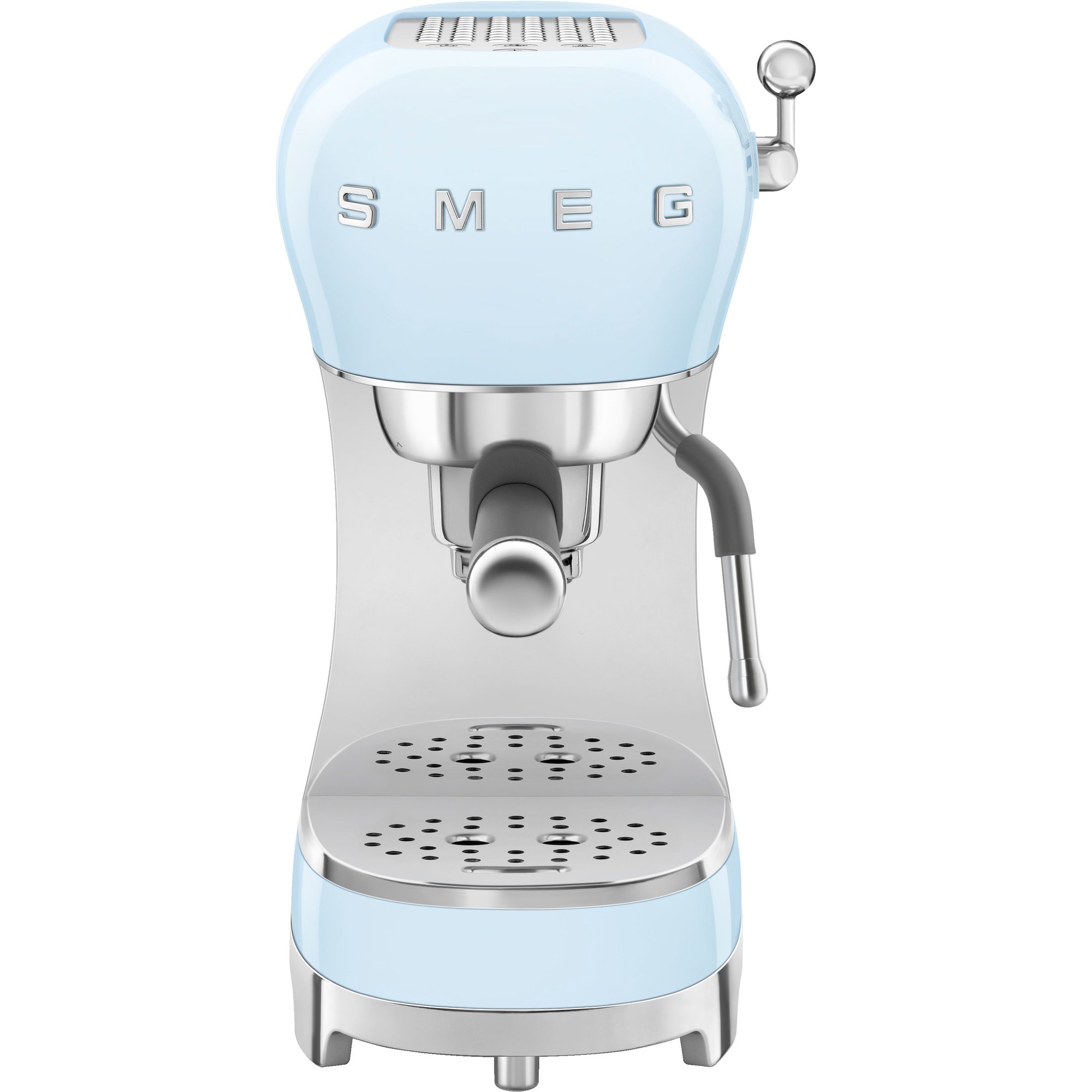 Smeg ECF02 Espressomaskine, pastelblå