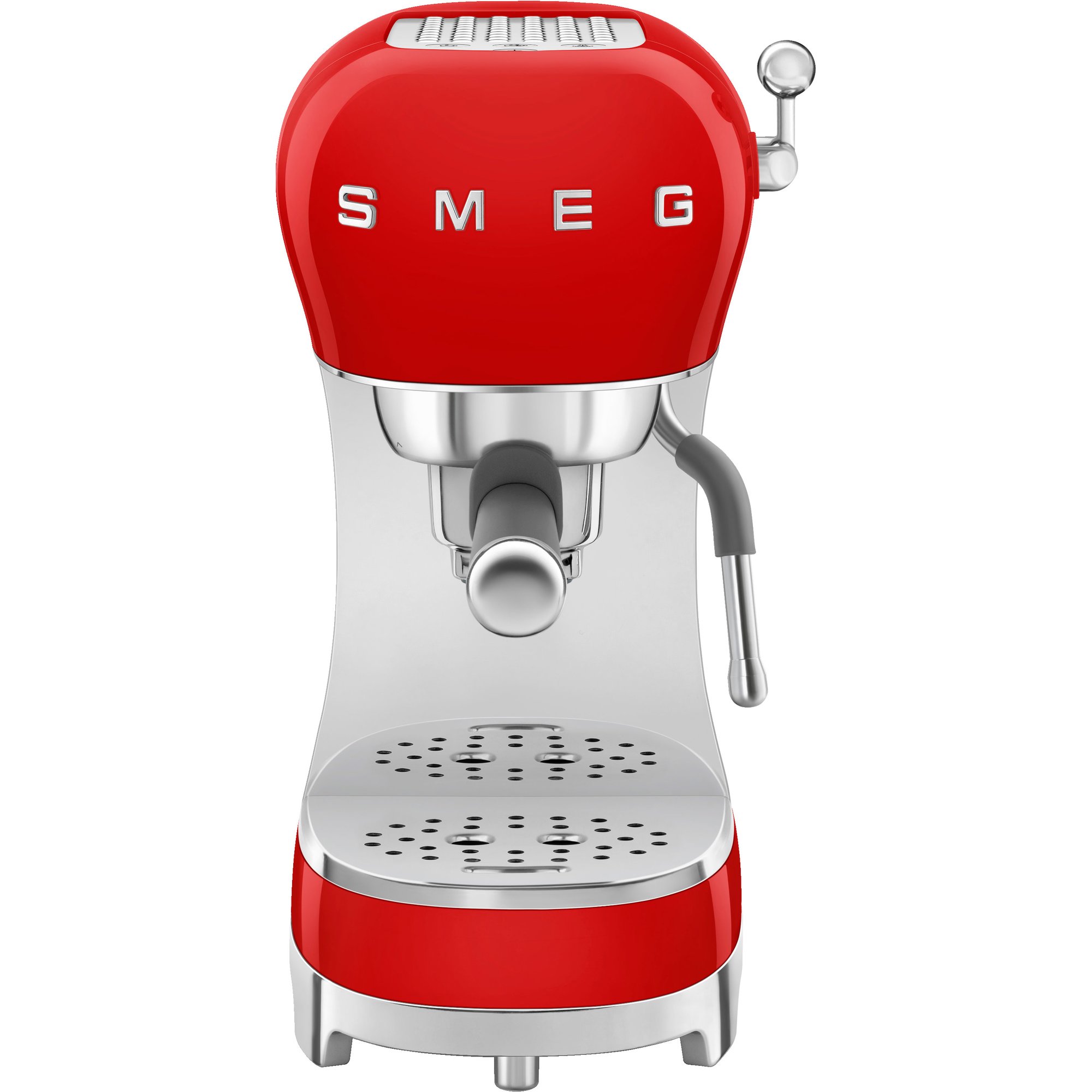 Smeg ECF02 Espressomaskine, rød