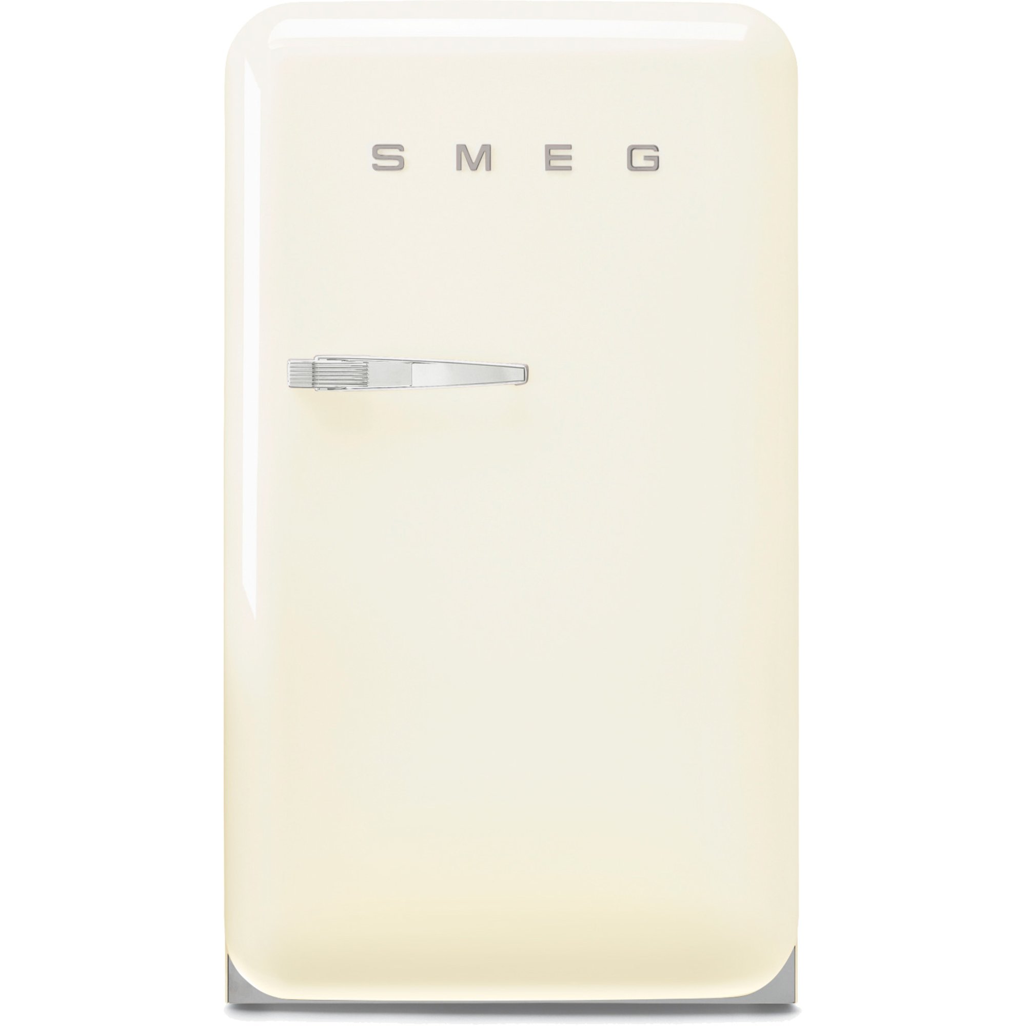 Smeg FAB10HRBL6 kjøleskap med flaskeholder creme