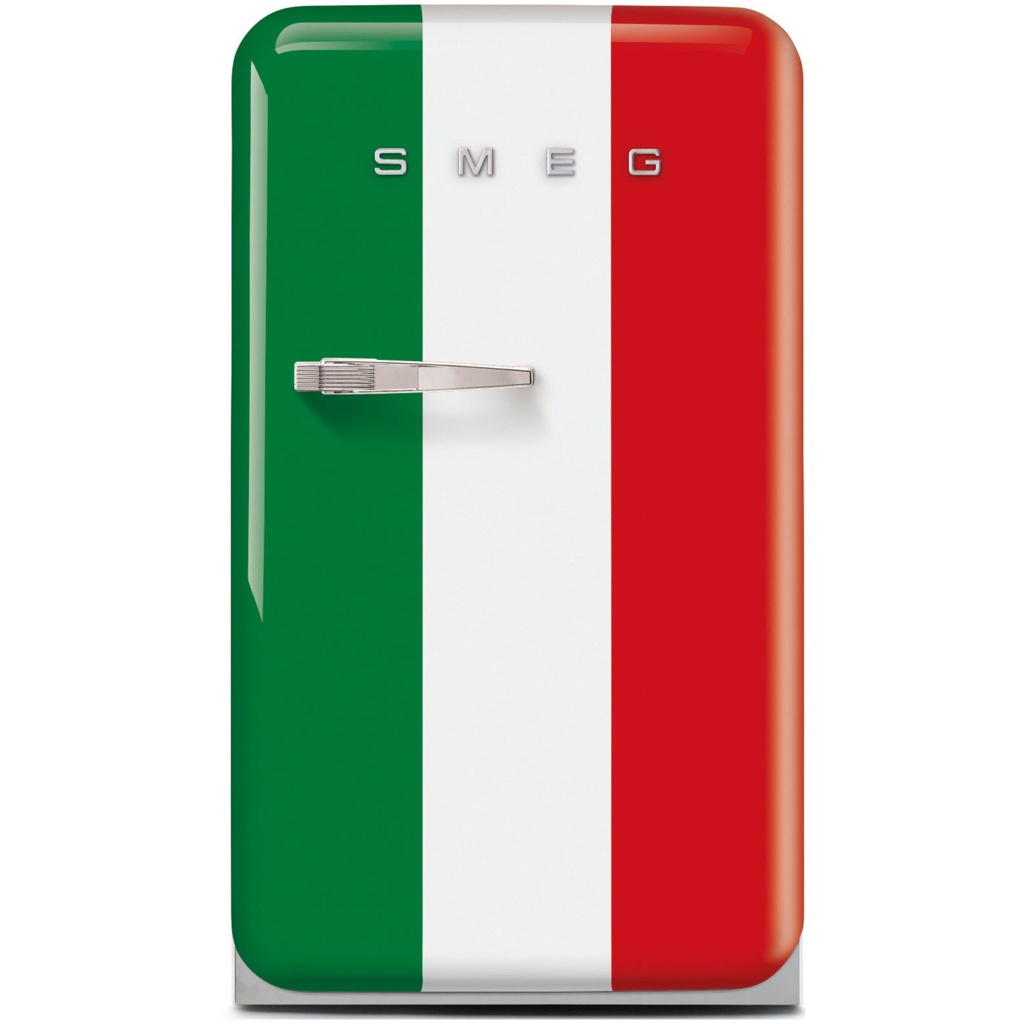 Smeg FAB10HRDIT5 Høyrehengslet Kjøleskap Italienske flagget