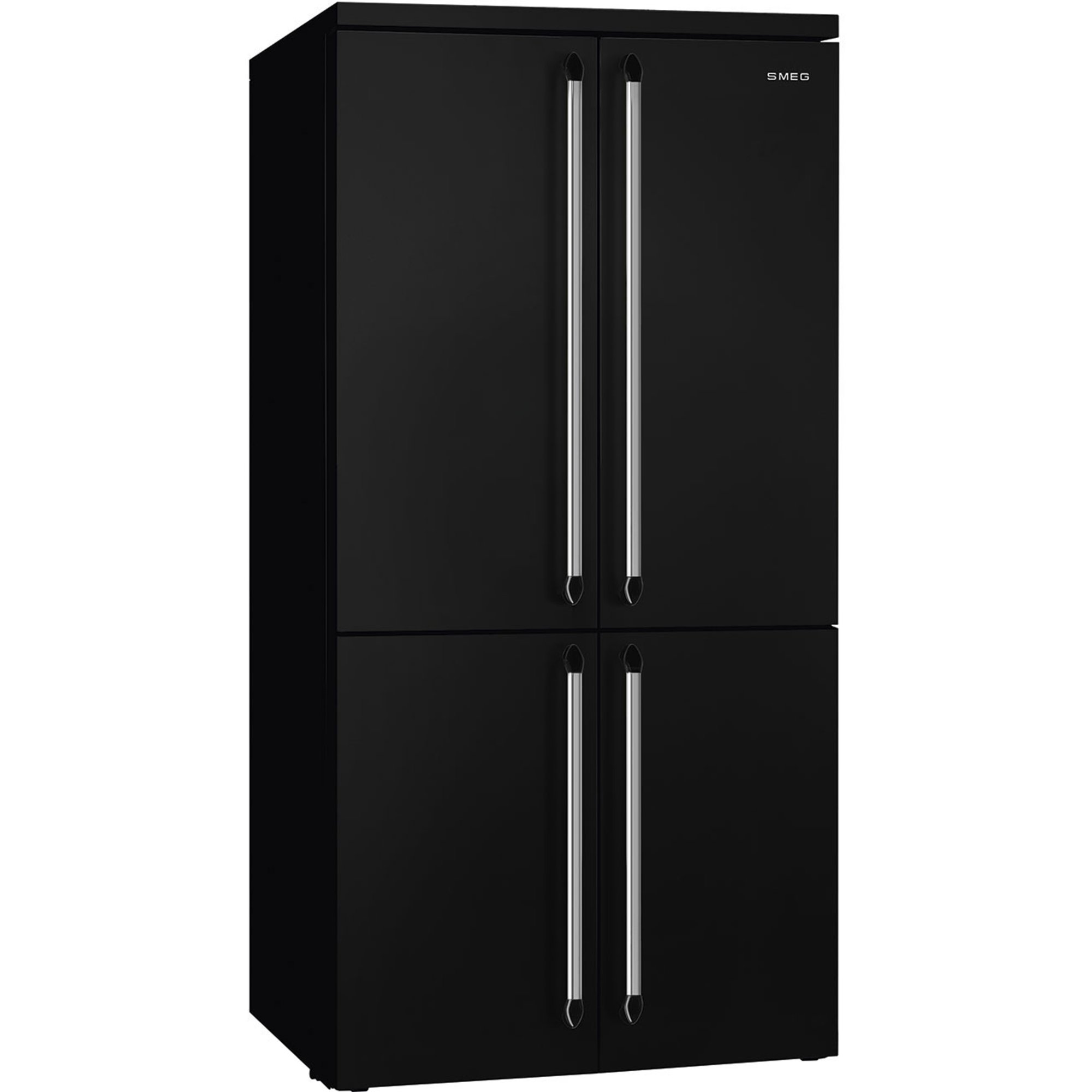 Smeg Køleskab/fryser FQ960 187 cm, sort
