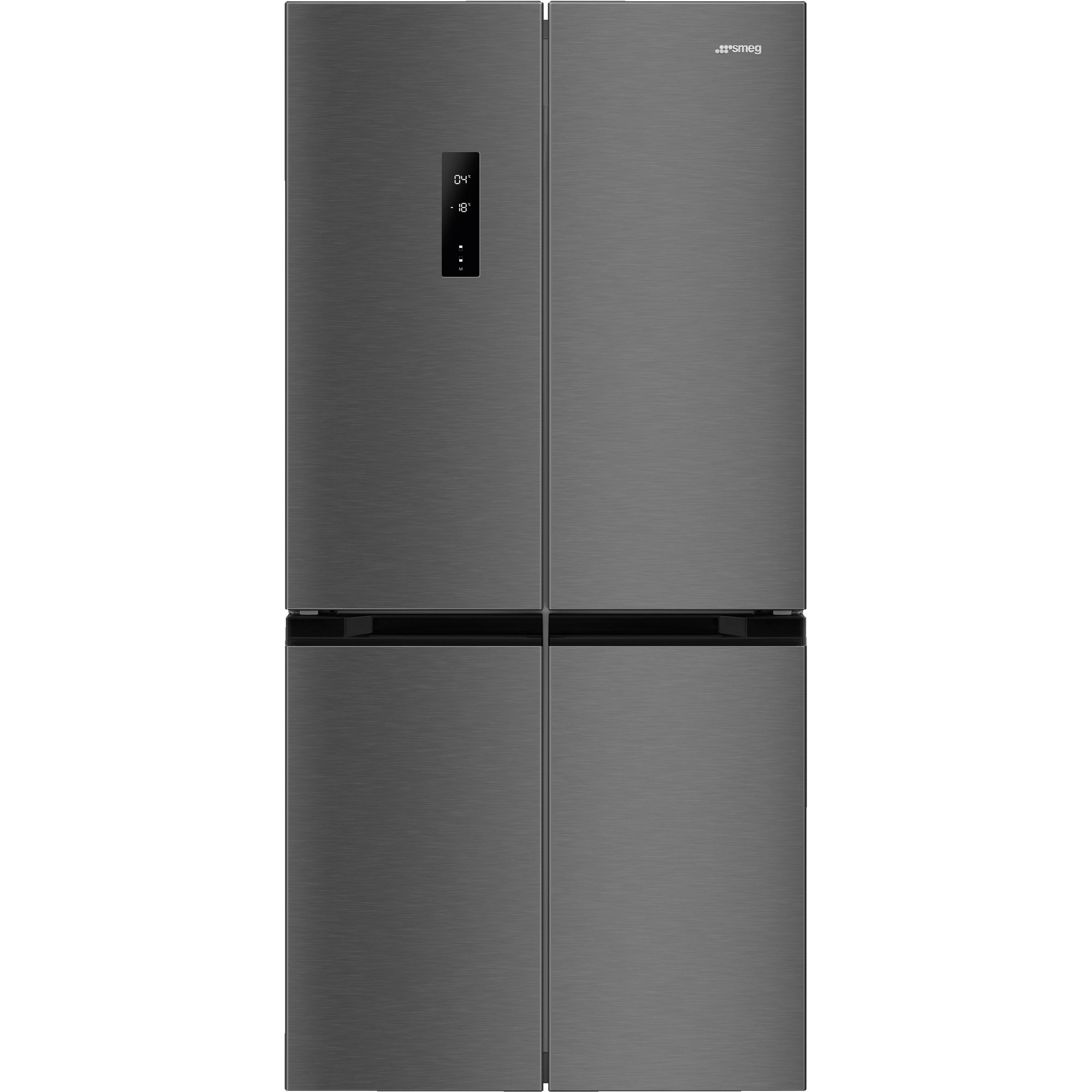 Smeg FQI48KD French Door kjøleskap svart