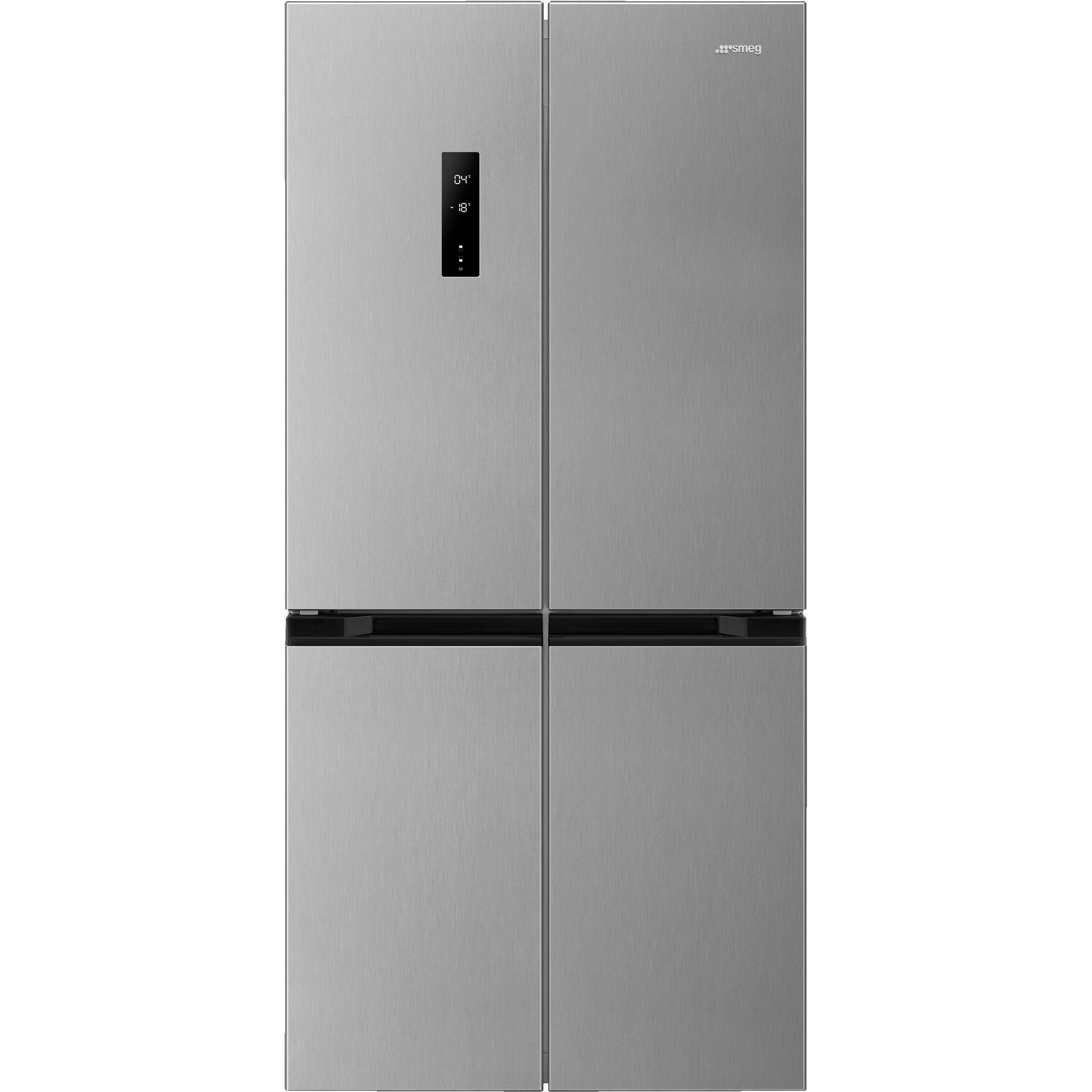 Smeg FQI48KD French Door kjøleskap sølv