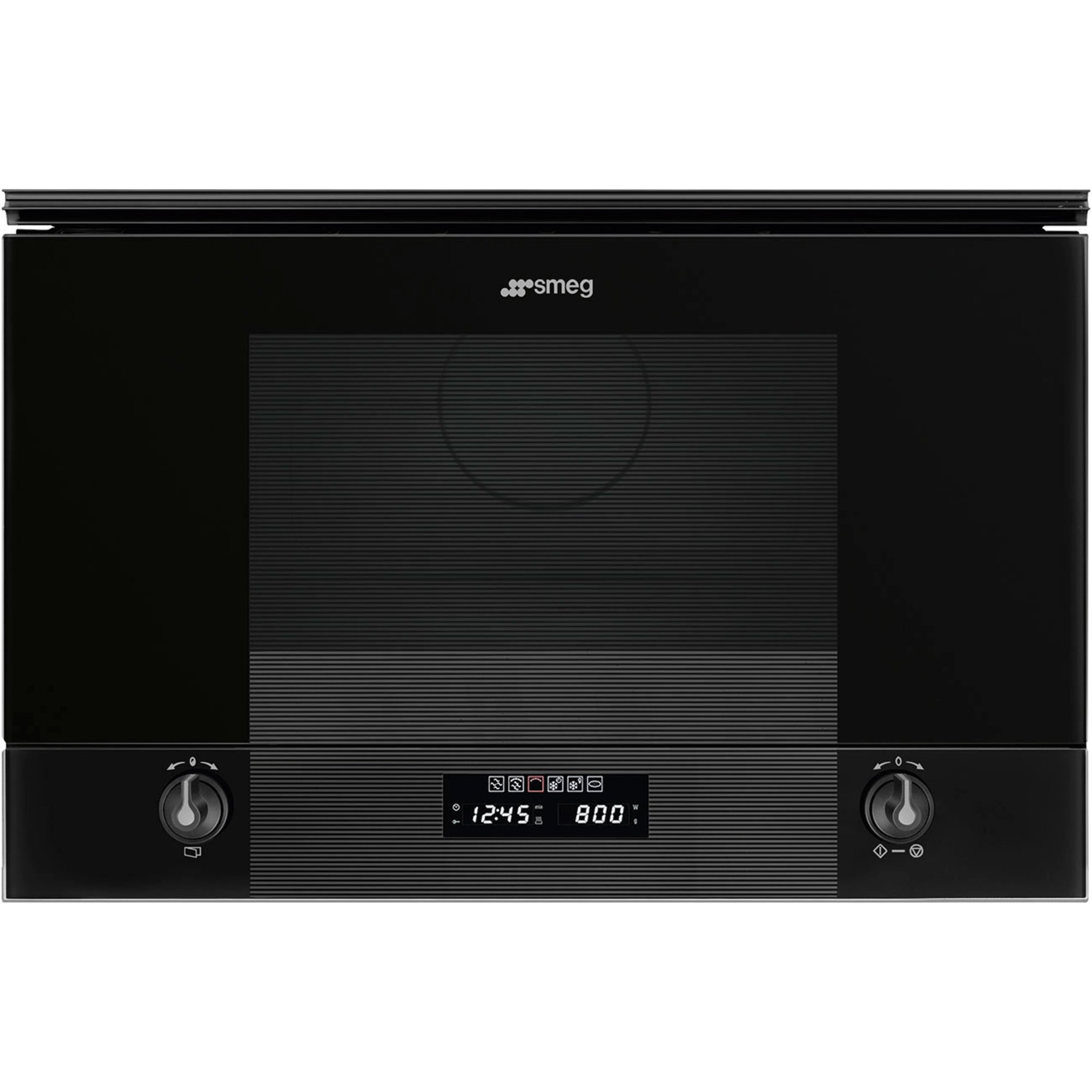 Smeg MP122B3 Linea integroitava mikro 60 cm musta