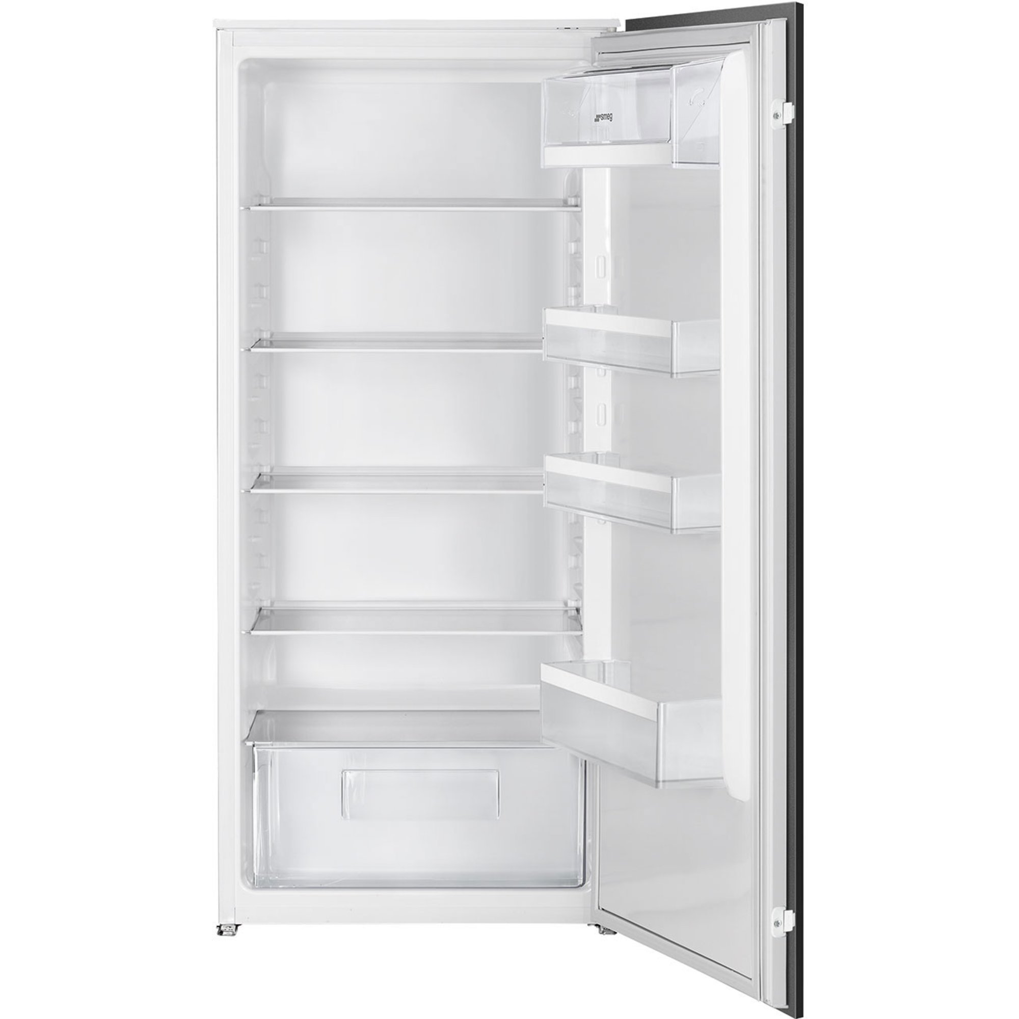 Smeg S4L120F integreret køleskab 122 cm, hvid