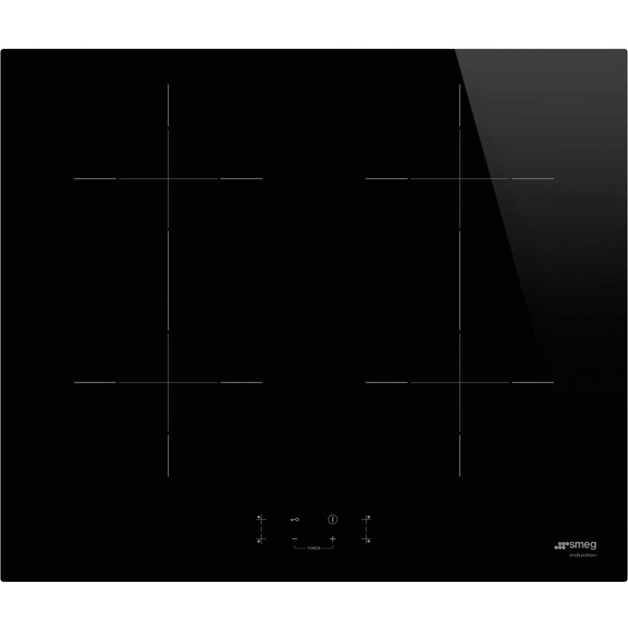 Smeg SIB2641D induktioliesi 60 cm musta