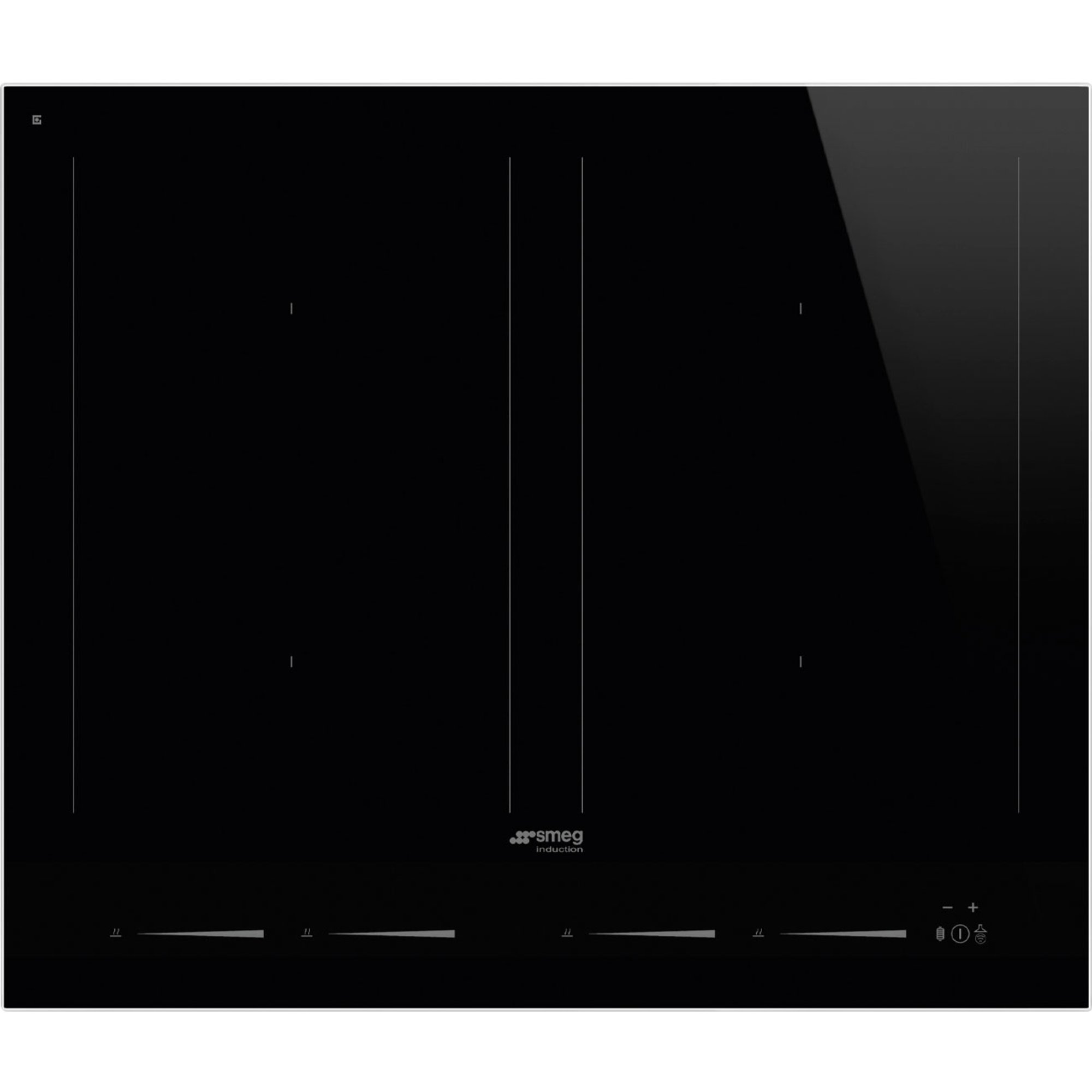 Smeg SIM1644D Linea induksjonstopp 60 cm svart