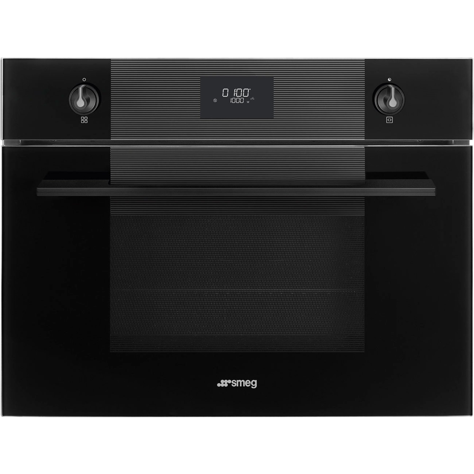 Smeg SO4101M1B3 Linea kompakt ugn/mikro 40 l svart