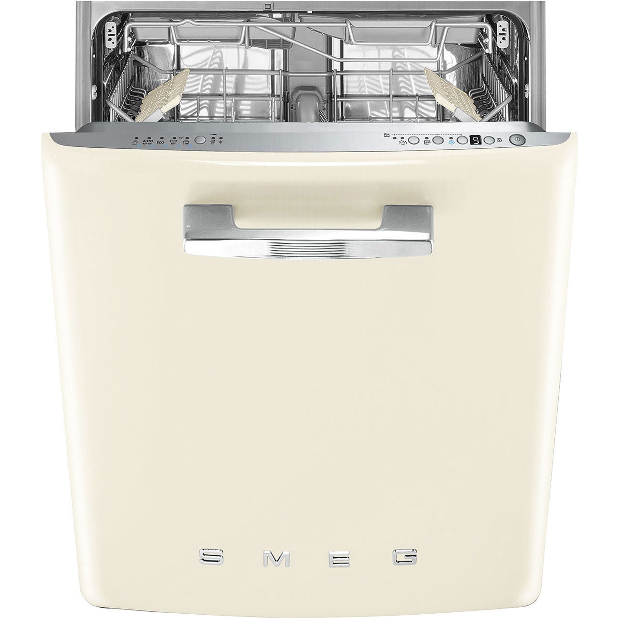 Billede af Smeg STFABCR3 opvaskemaskine til underbygning, creme