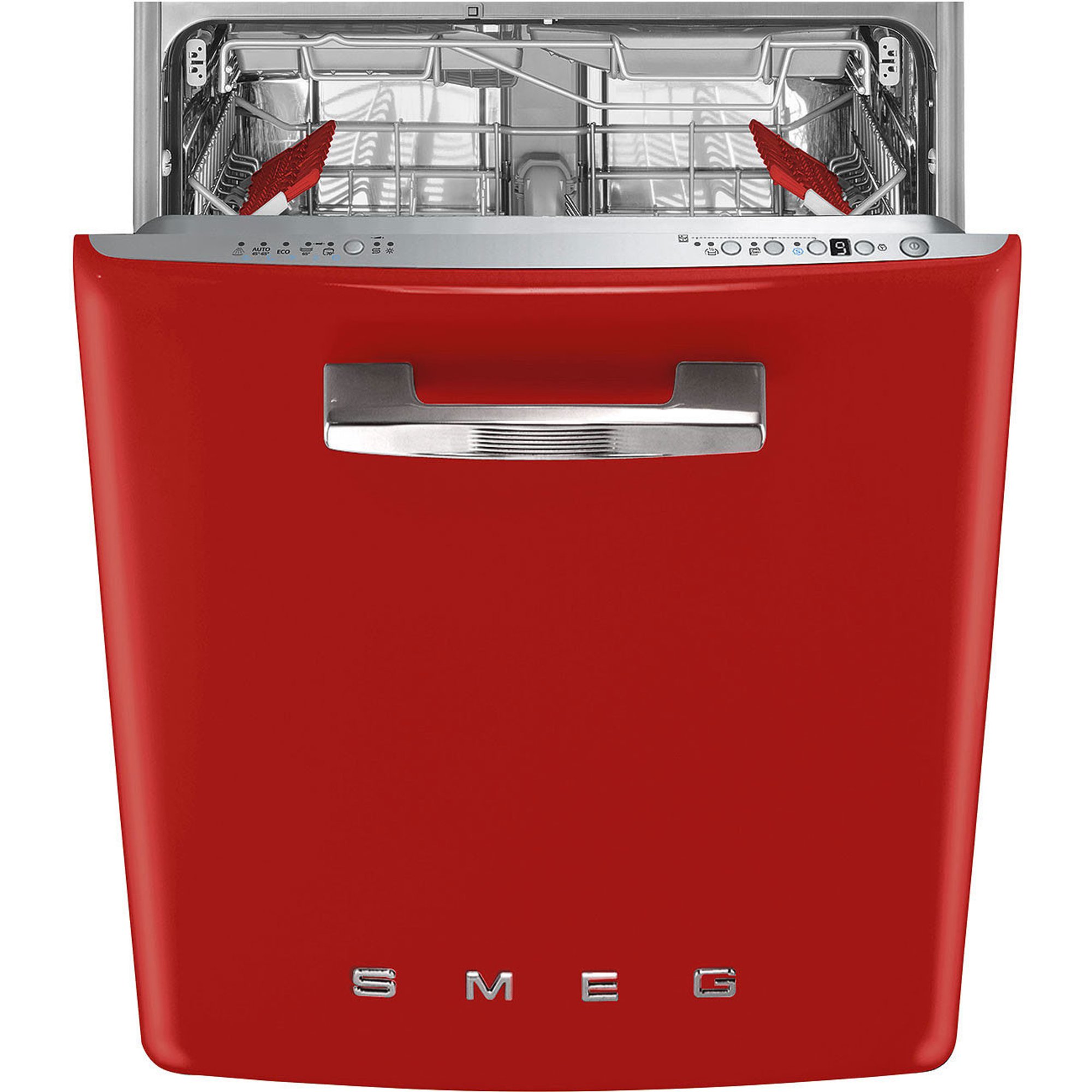 Smeg STFA3 underbygd oppvaskmaskin rød