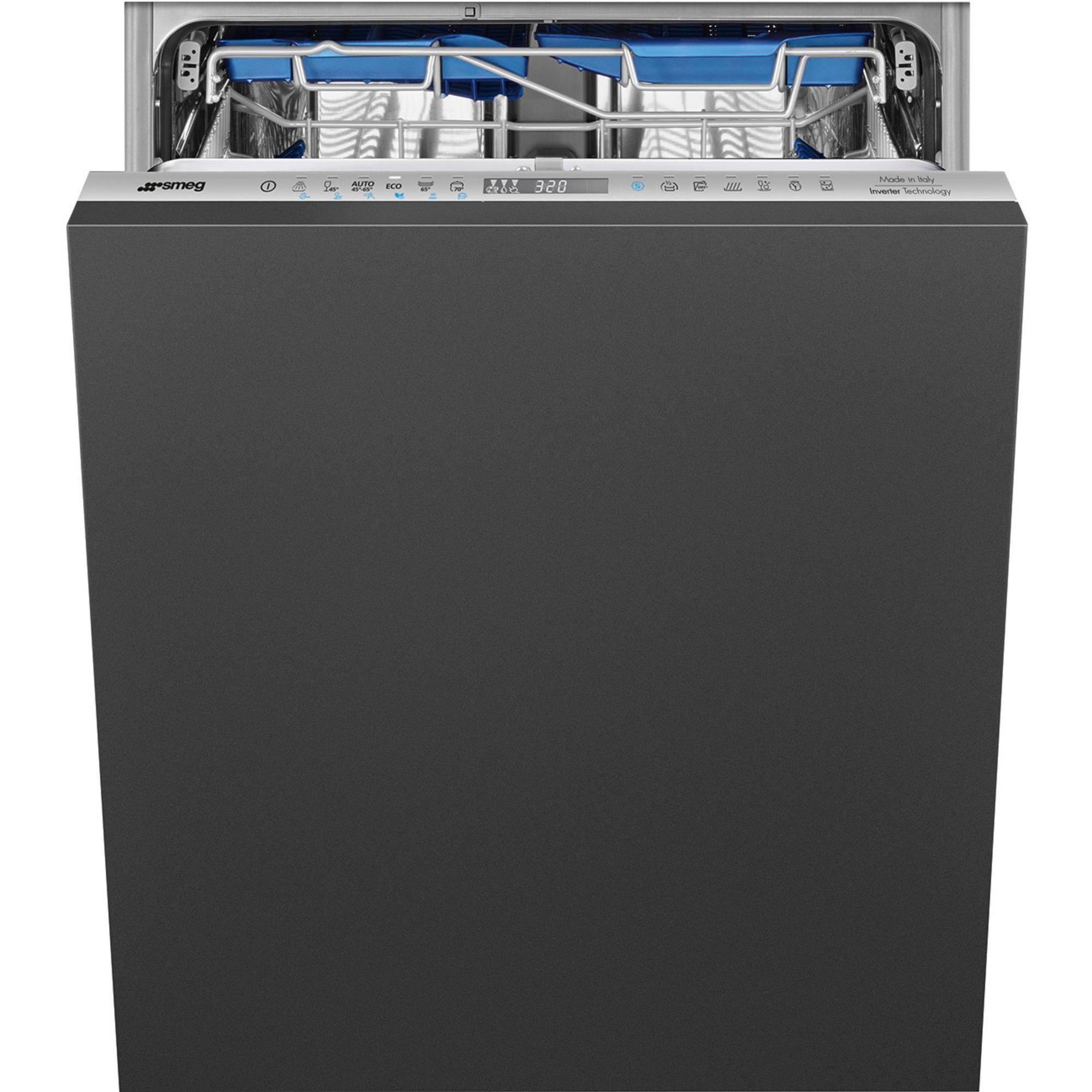 Smeg STL324BQLH integrert oppvaskmaskin 60 cm