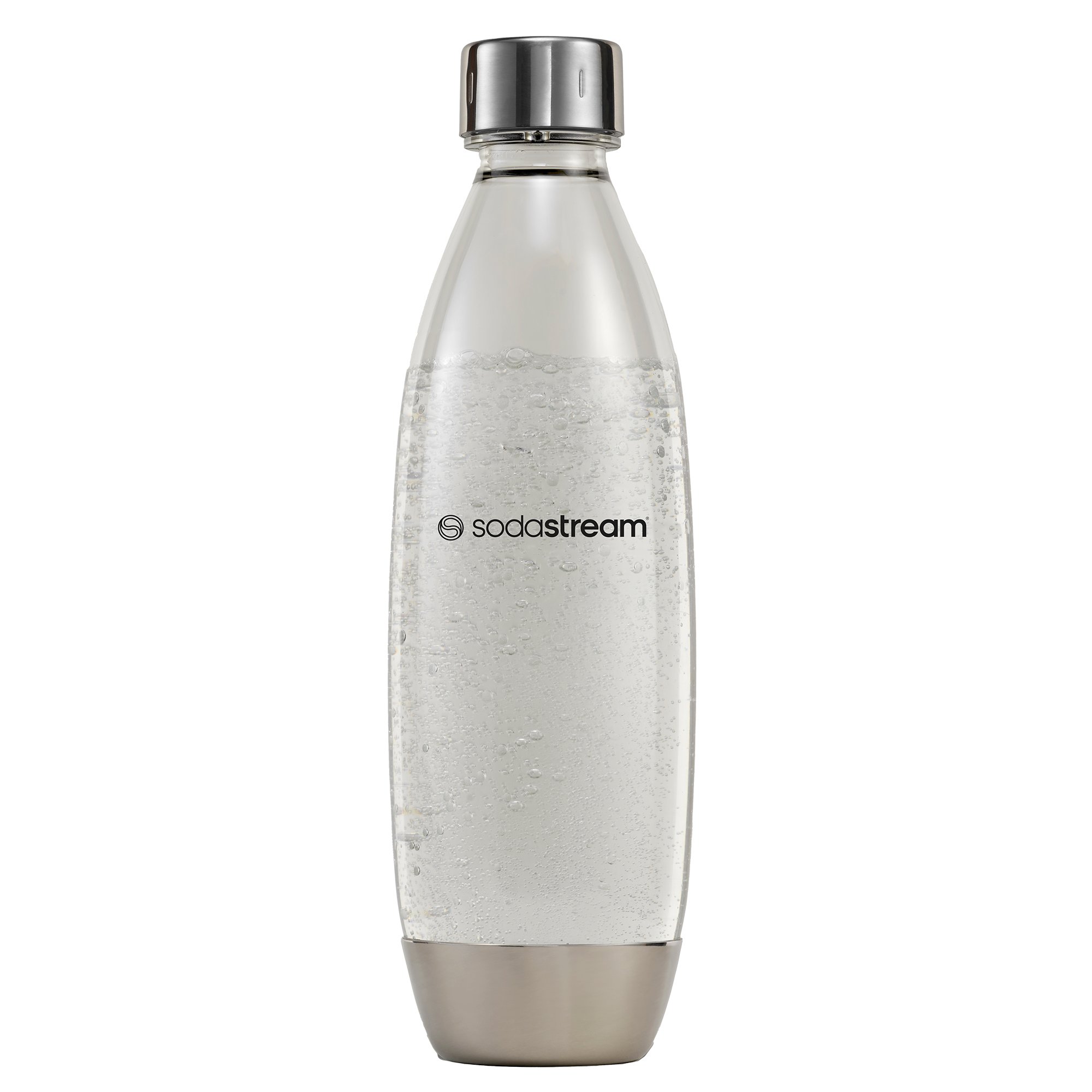 Läs mer om SodaStream Fuse flaska 1 liter, stål