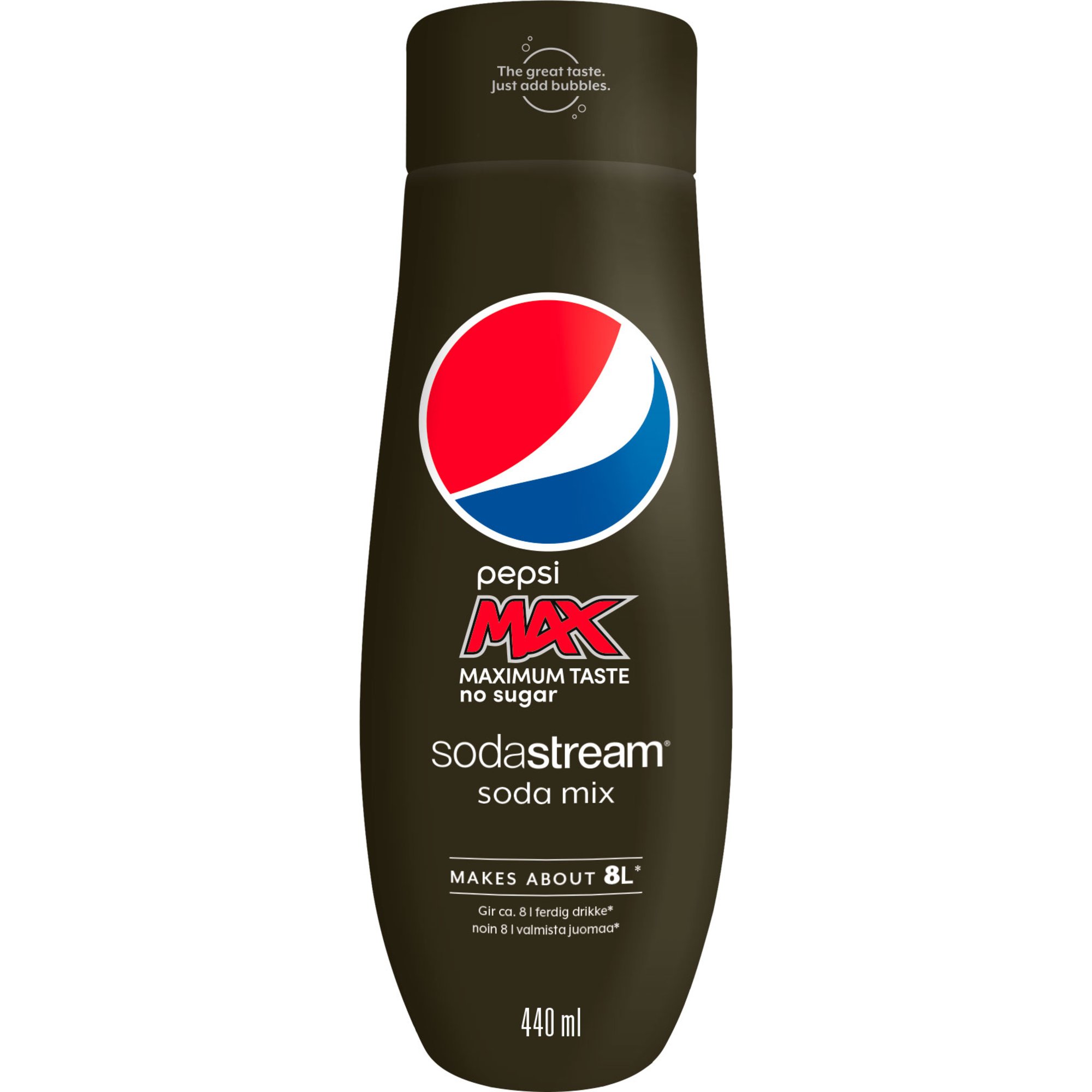 Läs mer om SodaStream Pepsi Max Smakkoncentrat 440ml