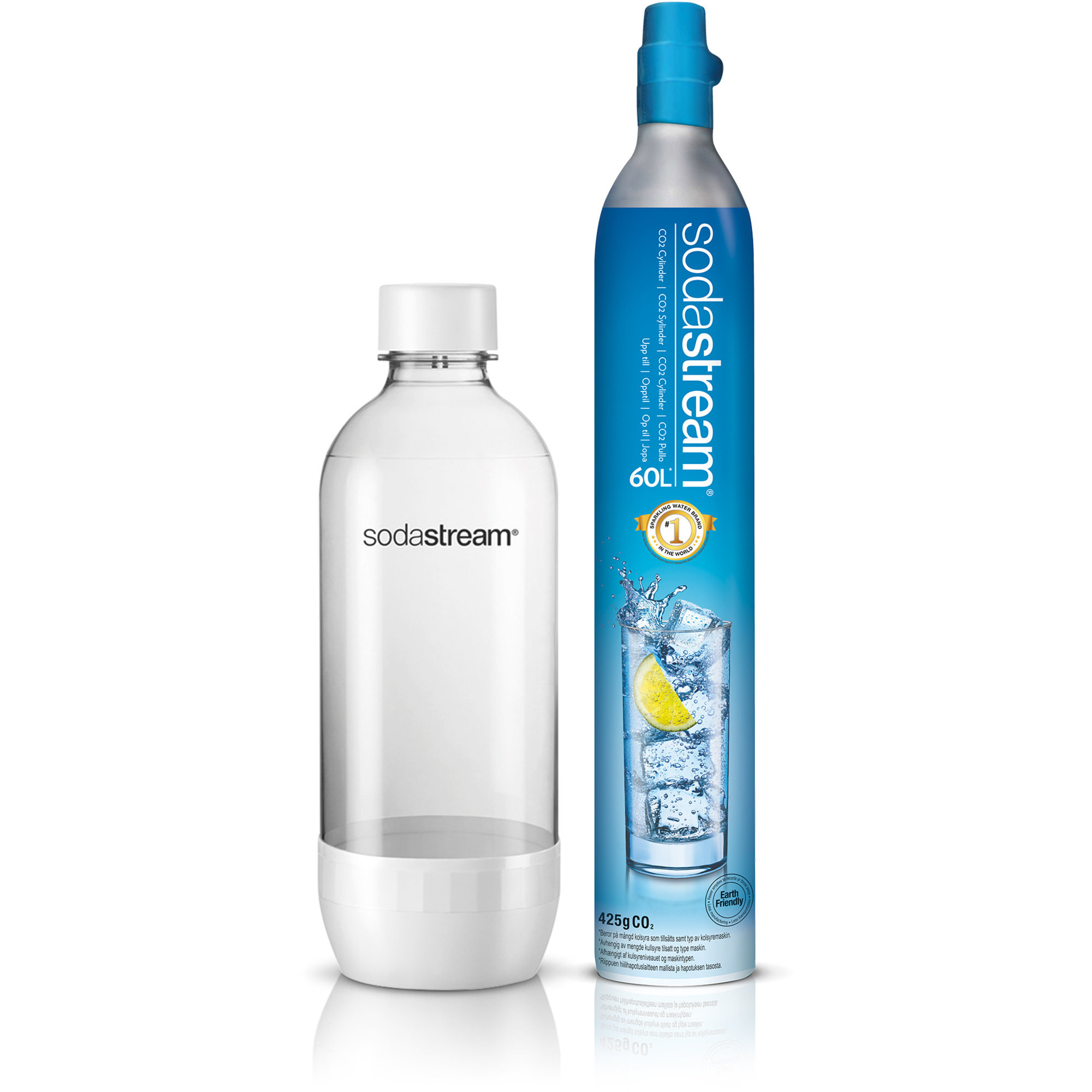 SodaStream Promopack kulsyrepatron og  flaske
