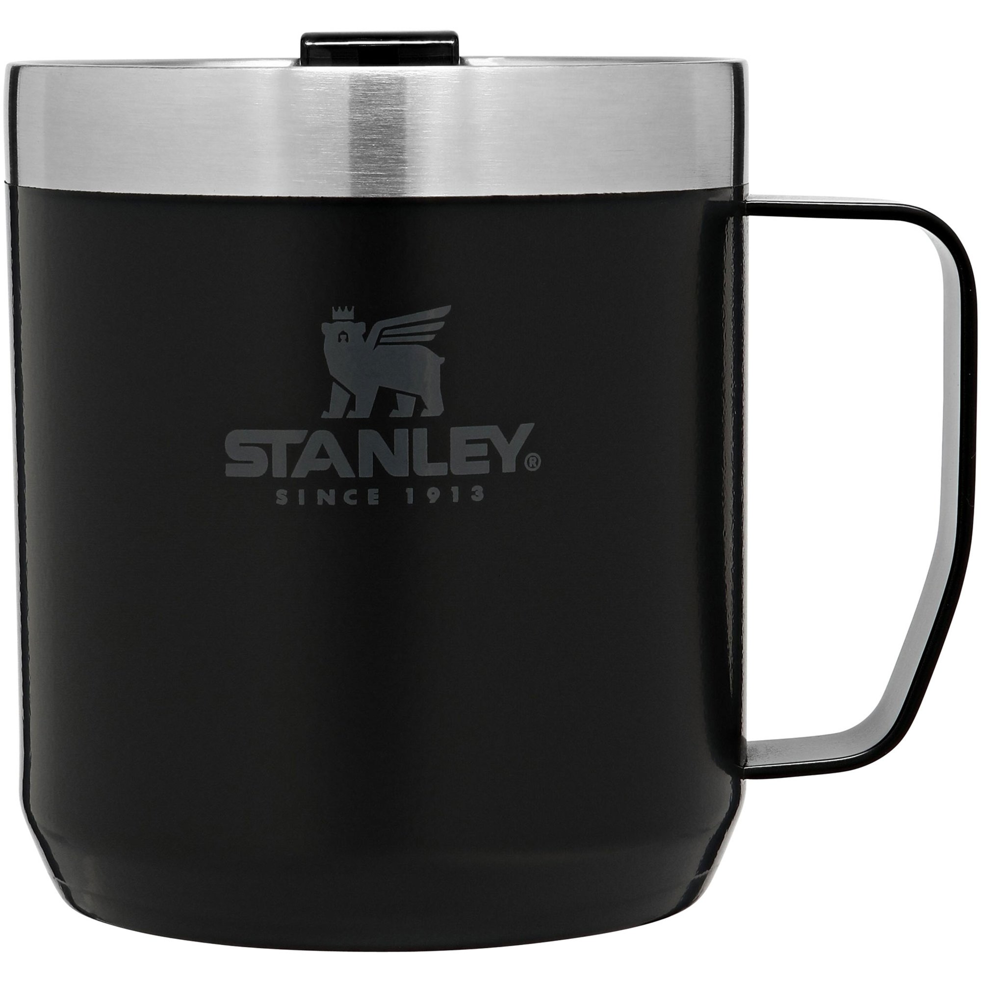 Läs mer om Stanley The Legendary Camp Mug, 0,35 liter, matte black