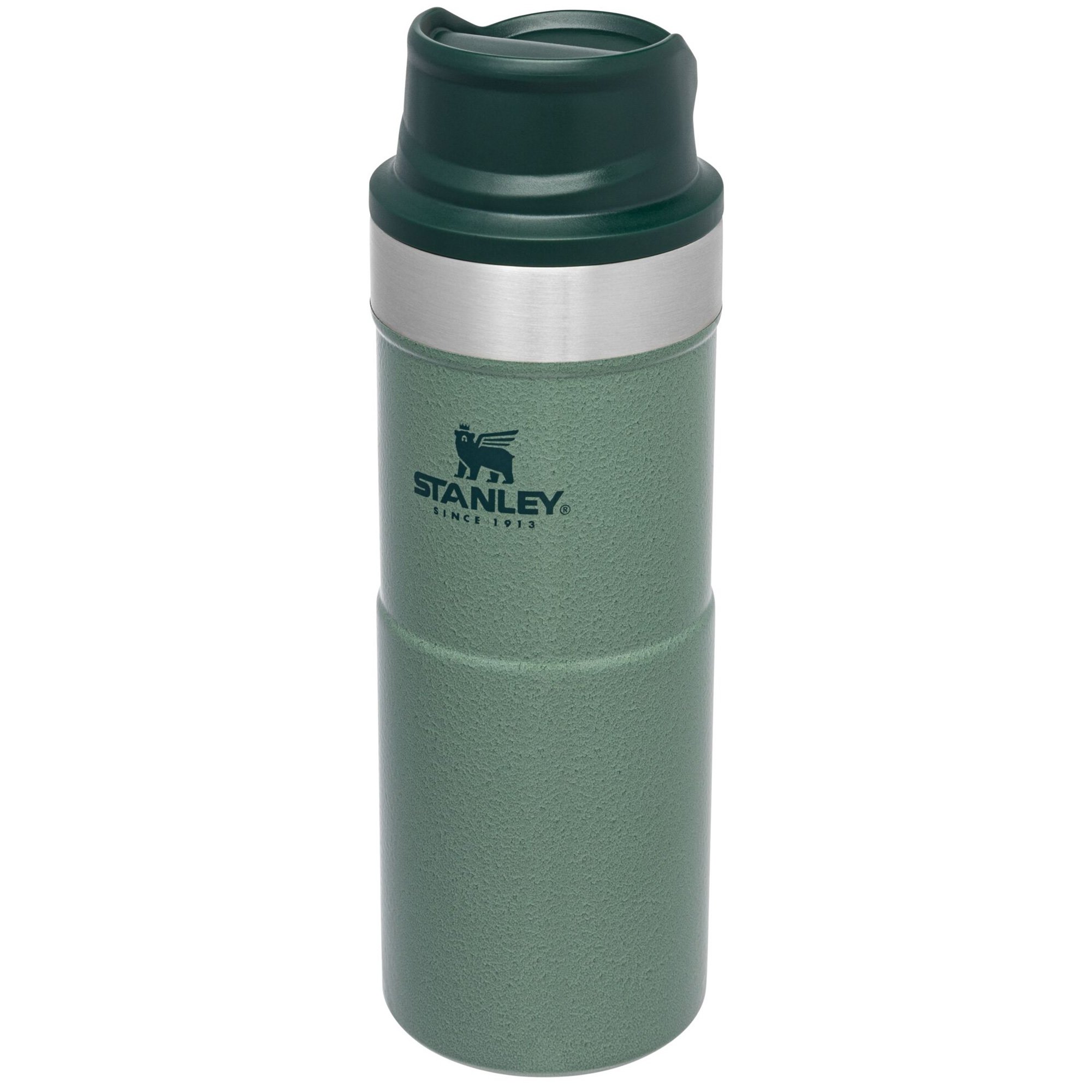 Läs mer om Stanley Trigger action mug, termosmugg, 0,35 liter, hammertone green