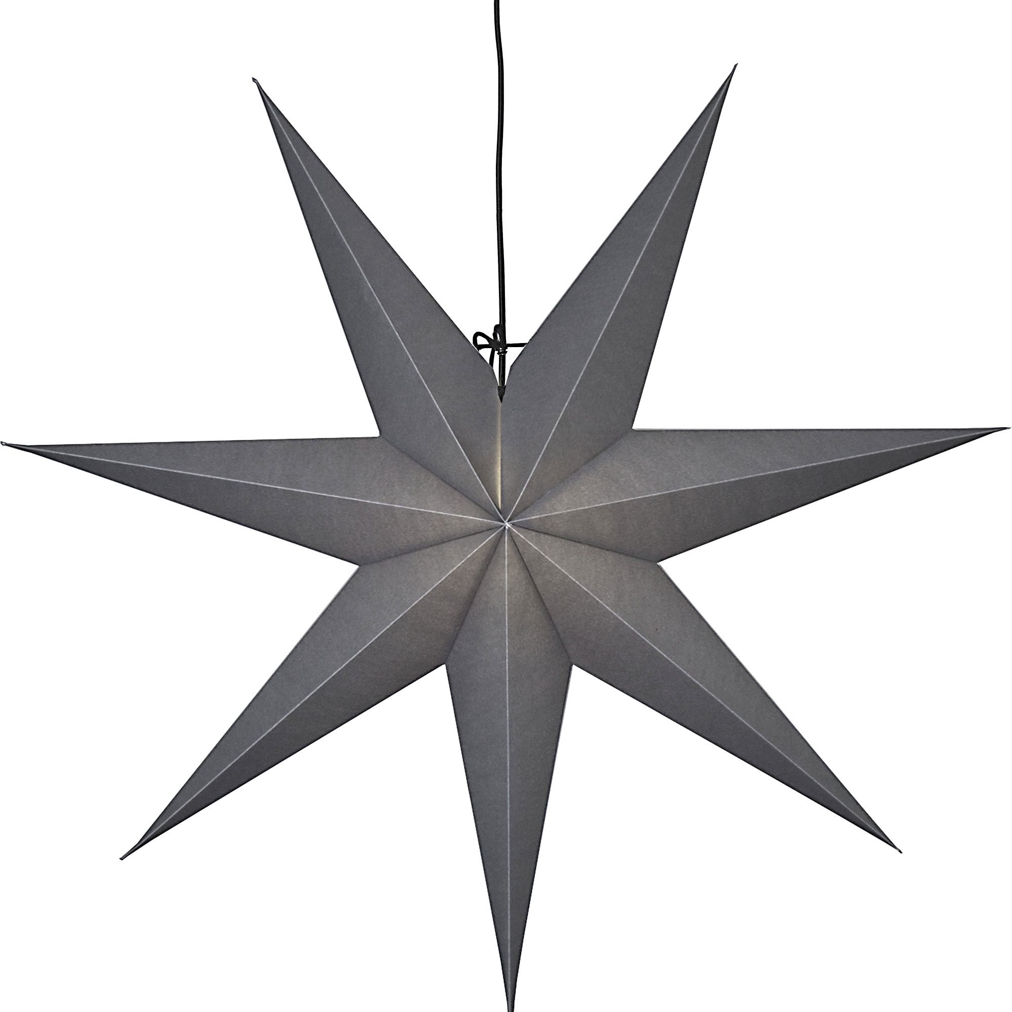 Läs mer om Star Trading Ozen Stjärna Grå, 70 cm