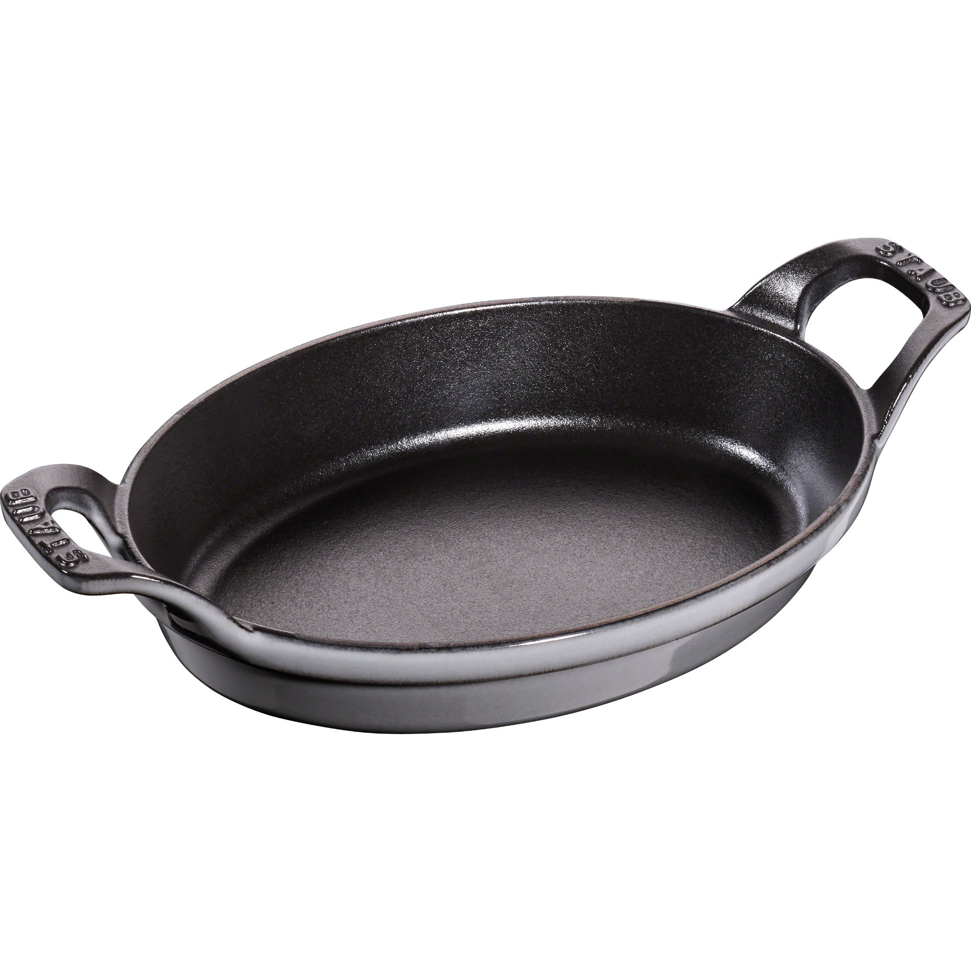 Staub La Cocotte Oval Form/Fat Grå 21 cm 07 l