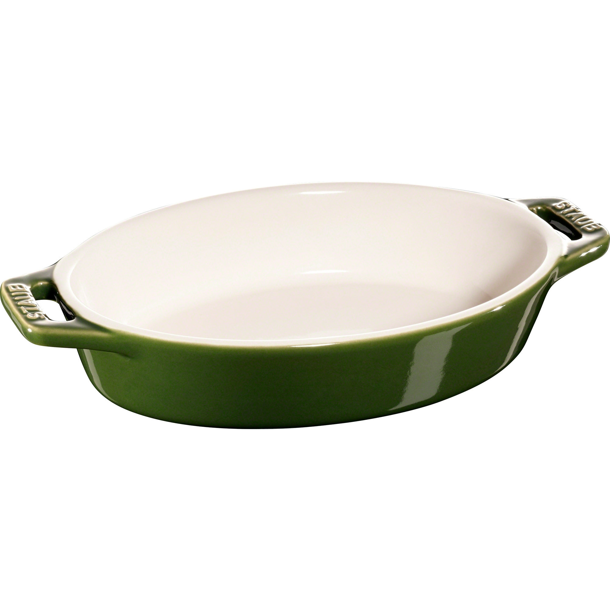 Staub Oval Form 17 cm Grønn