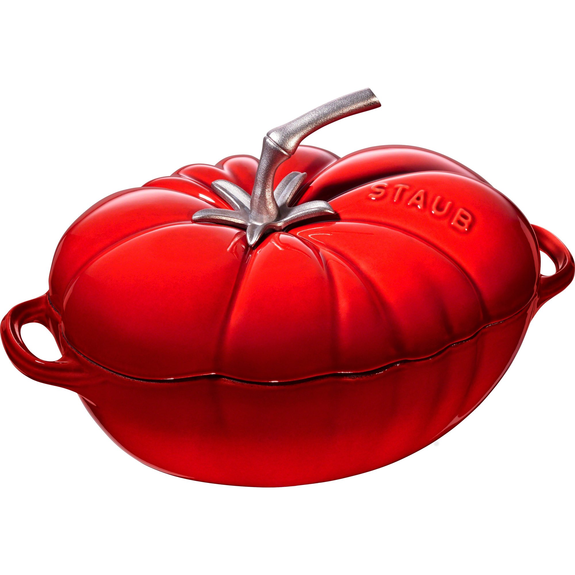 Läs mer om Staub Tomat Gjutjärnsgryta 2,5 liter, Röd