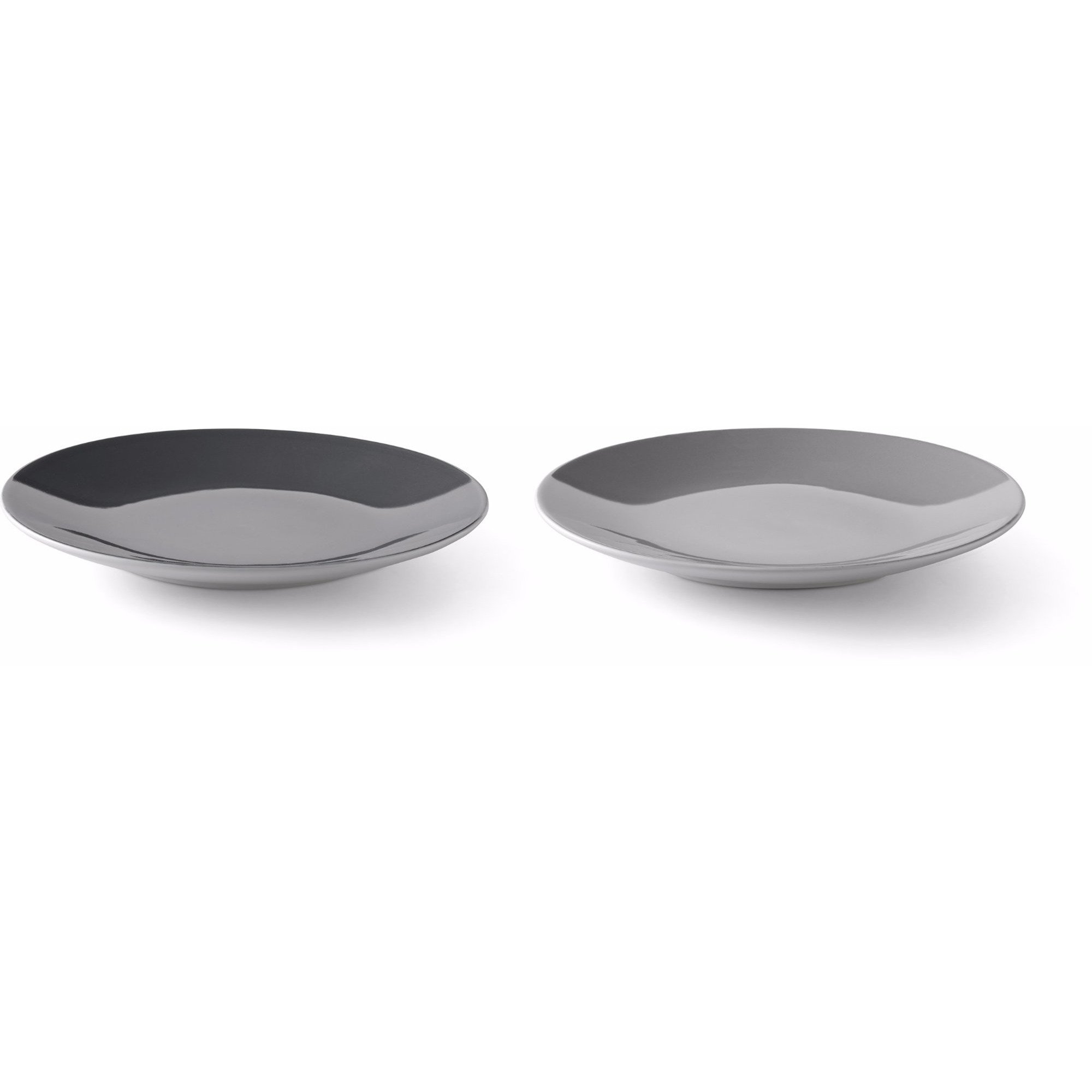 Stelton Emma Tallerken 2-pack – grå