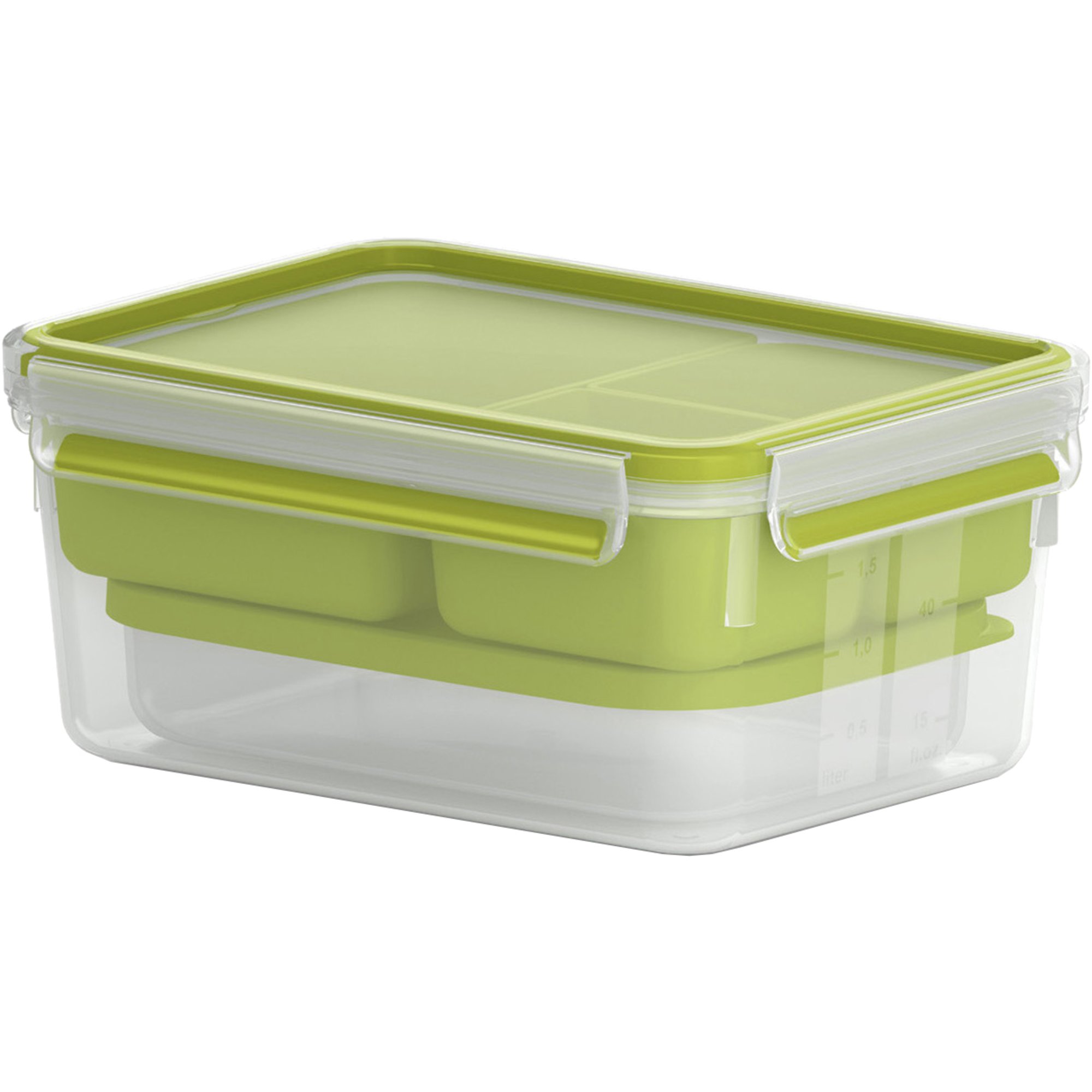 Tefal MasterSeal TO GO Lunchbox XL 1,6L matboks Matkasse