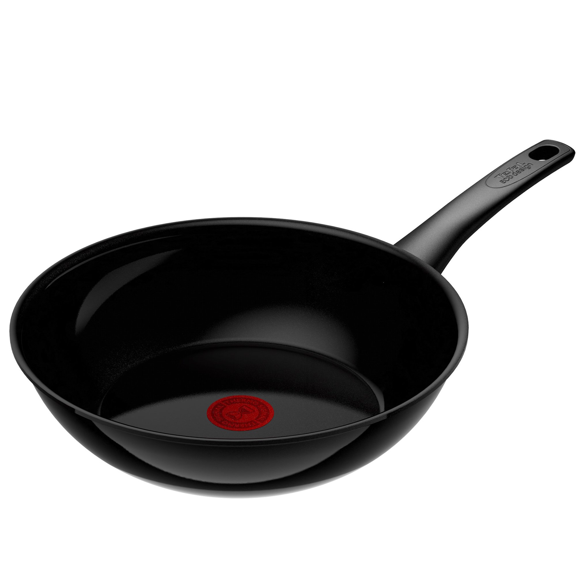 Läs mer om Tefal Renew ON wokpanna 28 cm, svart