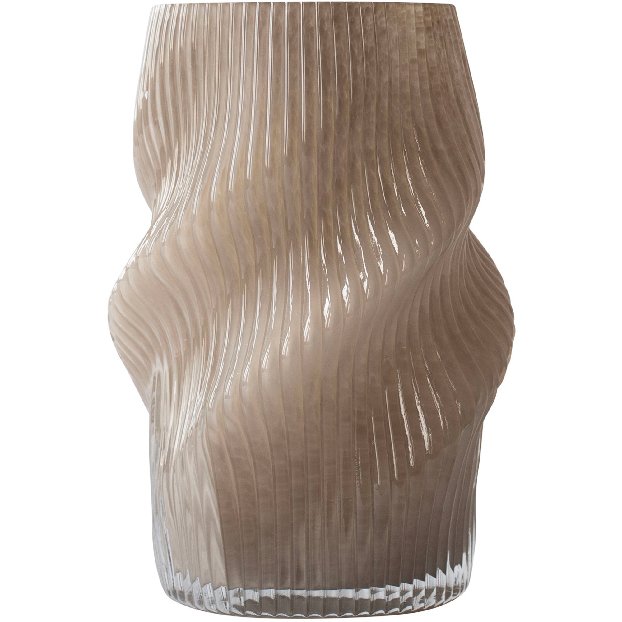 Tell Me More Fano vase 25 cm taupe