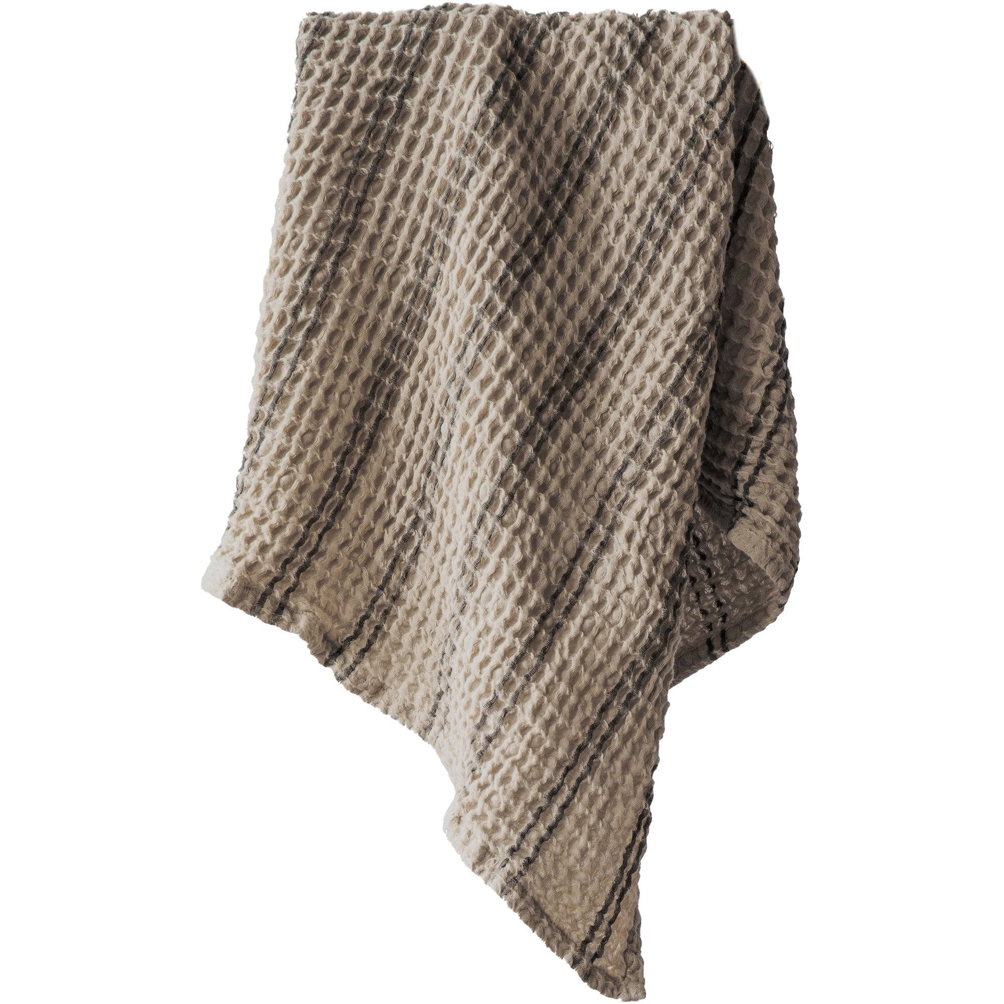 Image of Tell Me More Nella handduk 70x50 cm, taupe stripe