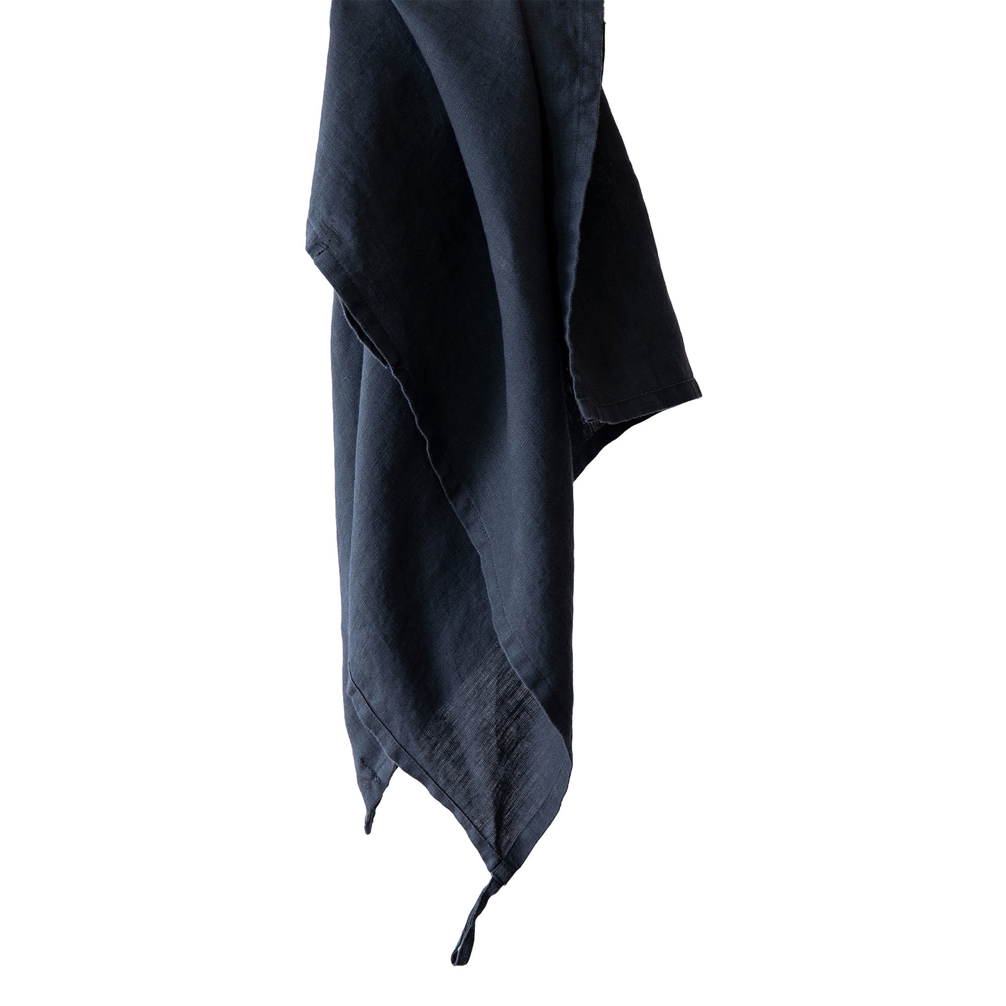Tell Me More Kjøkkenhåndkle i lin 50×70 cm night blue