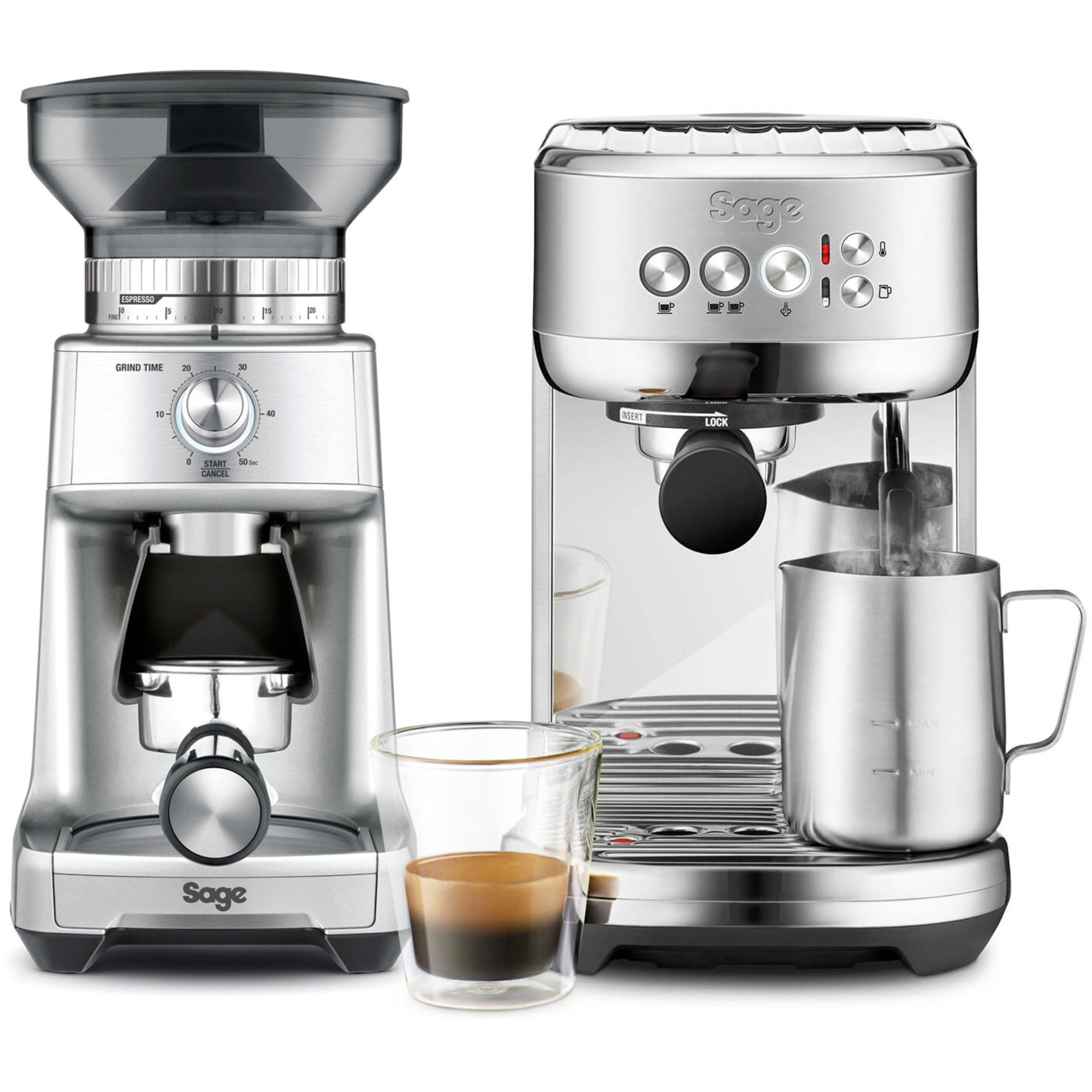 Läs mer om Sage The Bambino Plus espressomaskin & kaffekvarn