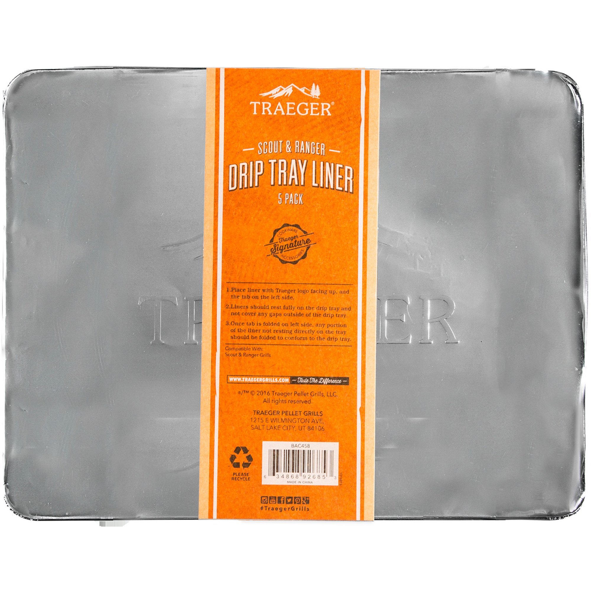 Traeger Ranger folieunderlägg (5-pack)