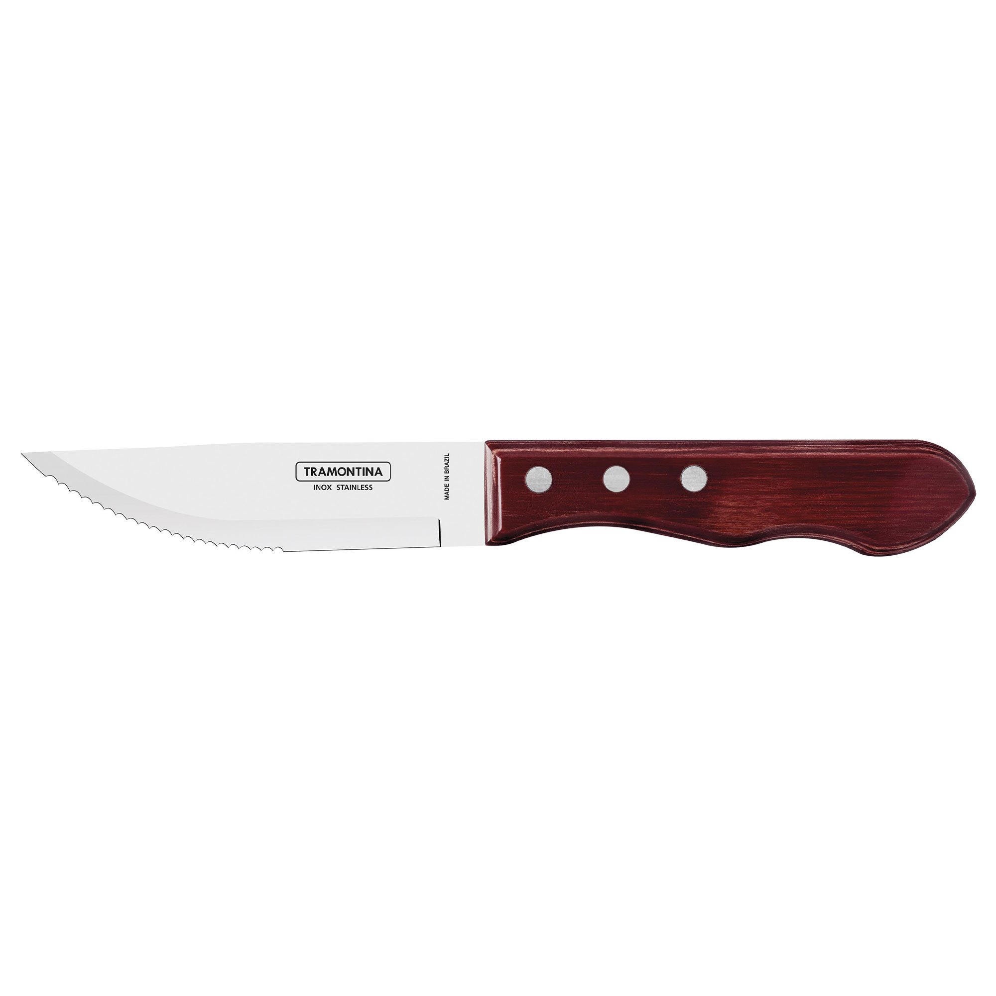 Tramontina Steakkniv 25 cm rød