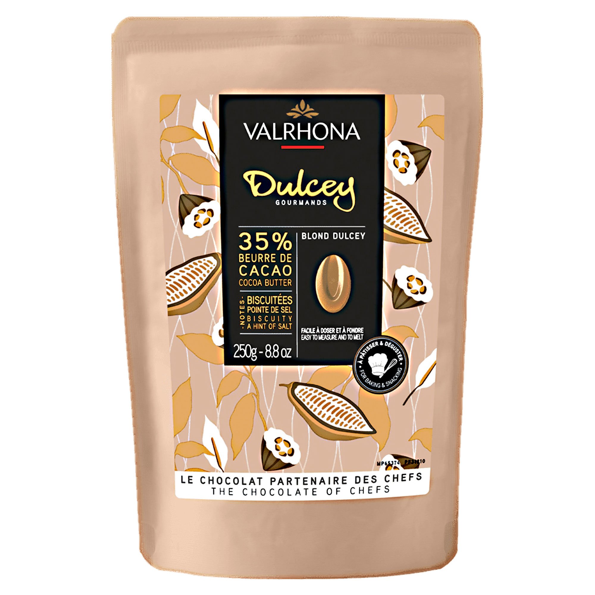 Valrhona Dulcey 35% choklad 250 g