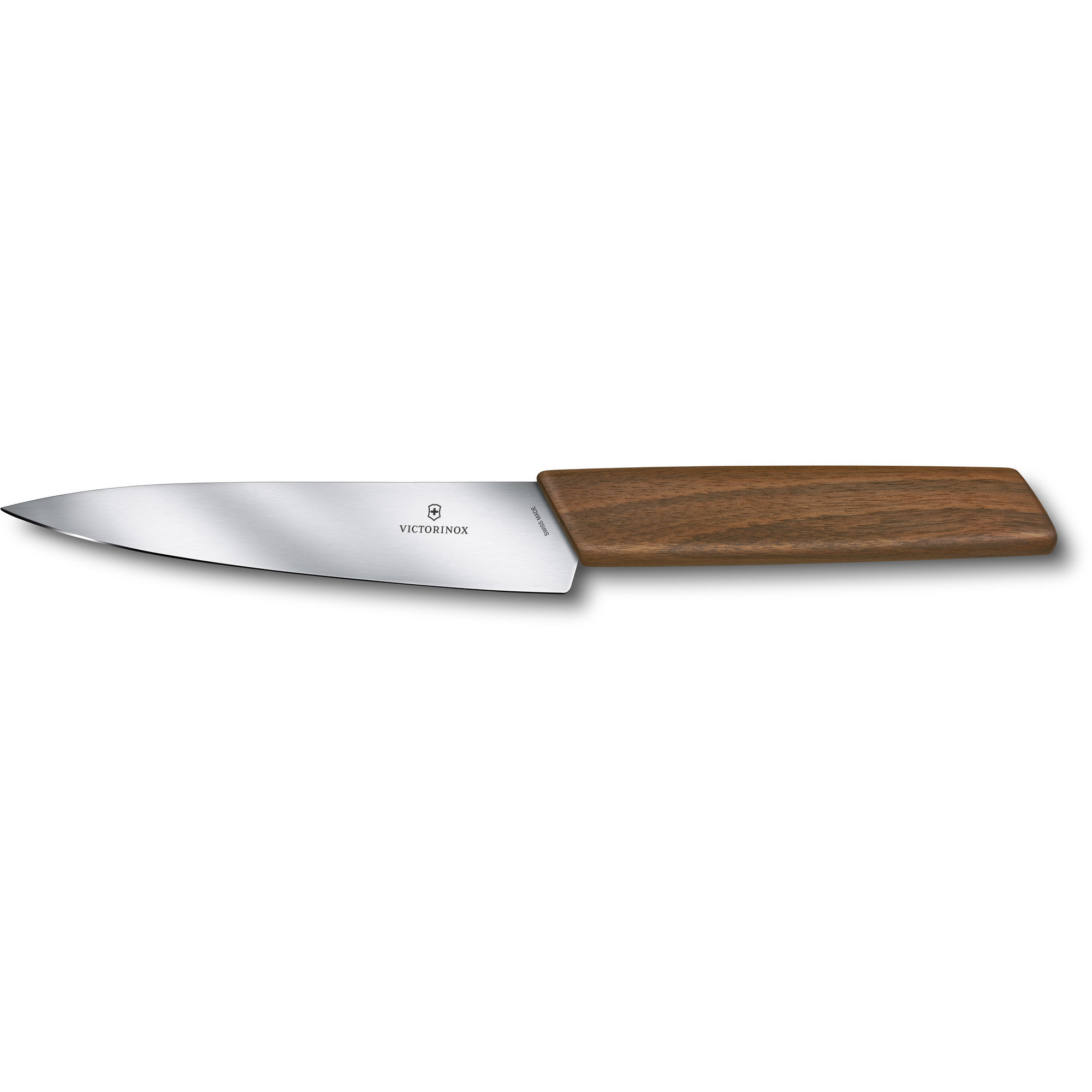 Läs mer om Victorinox Swiss Modern Kockkniv 15 cm Walnut Wood