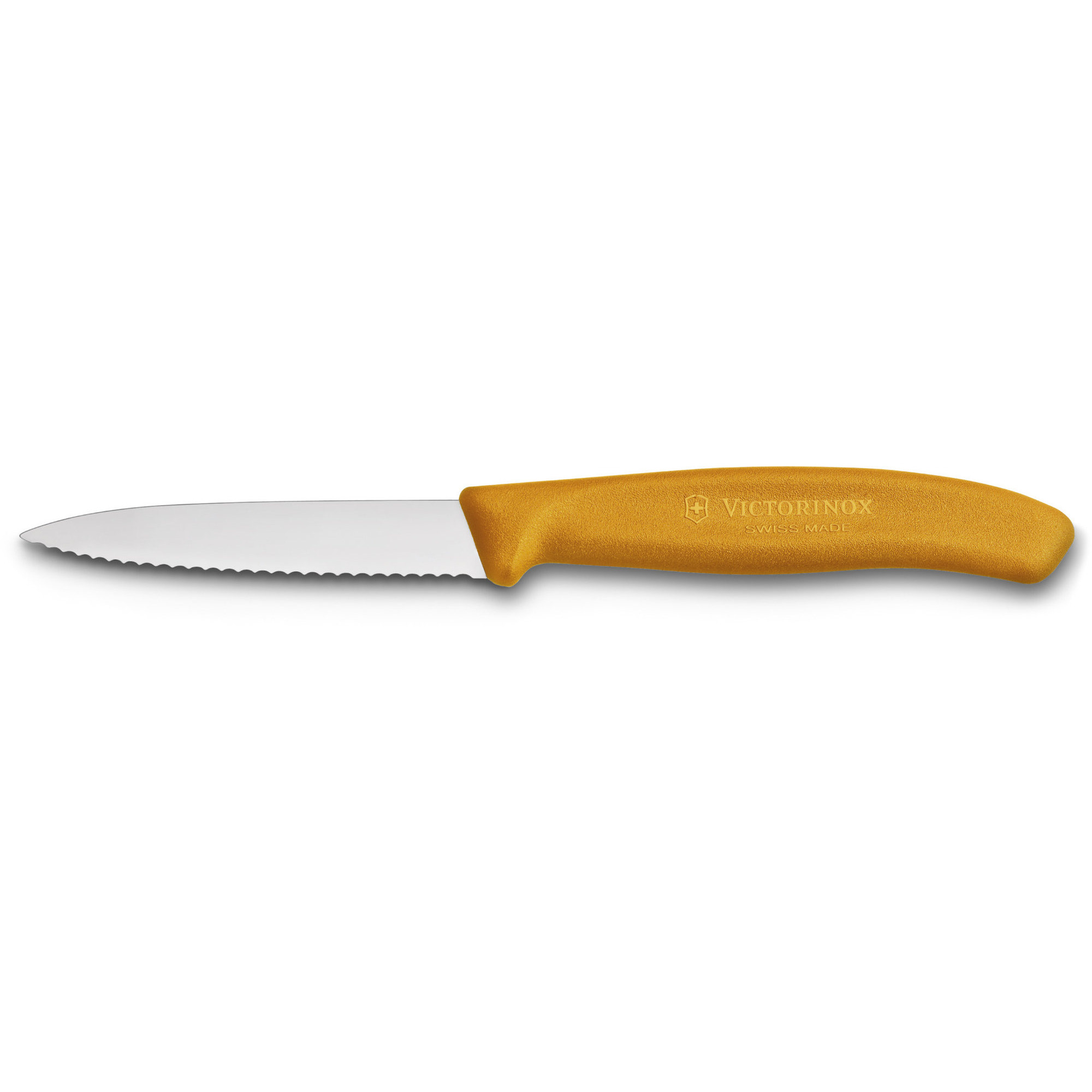 Victorinox Takket urtekniv med nylonskæfte, 8 cm., orange