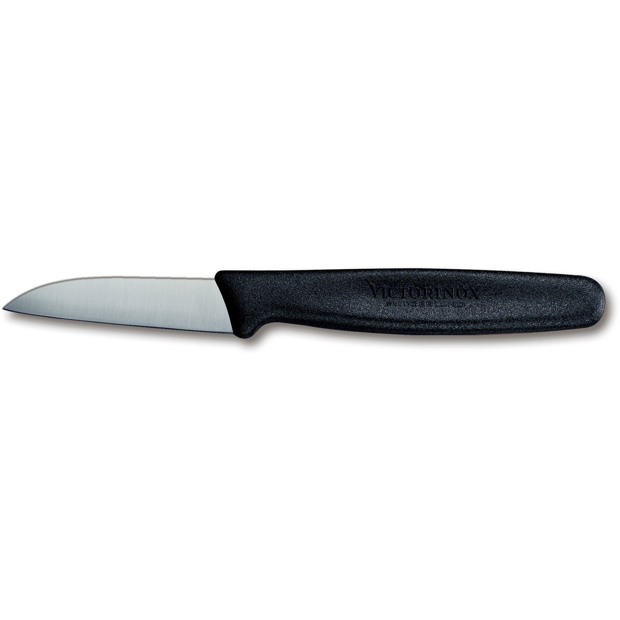 Victorinox Urte- og skrællekniv med nylonskæfte i sort 6 cm.