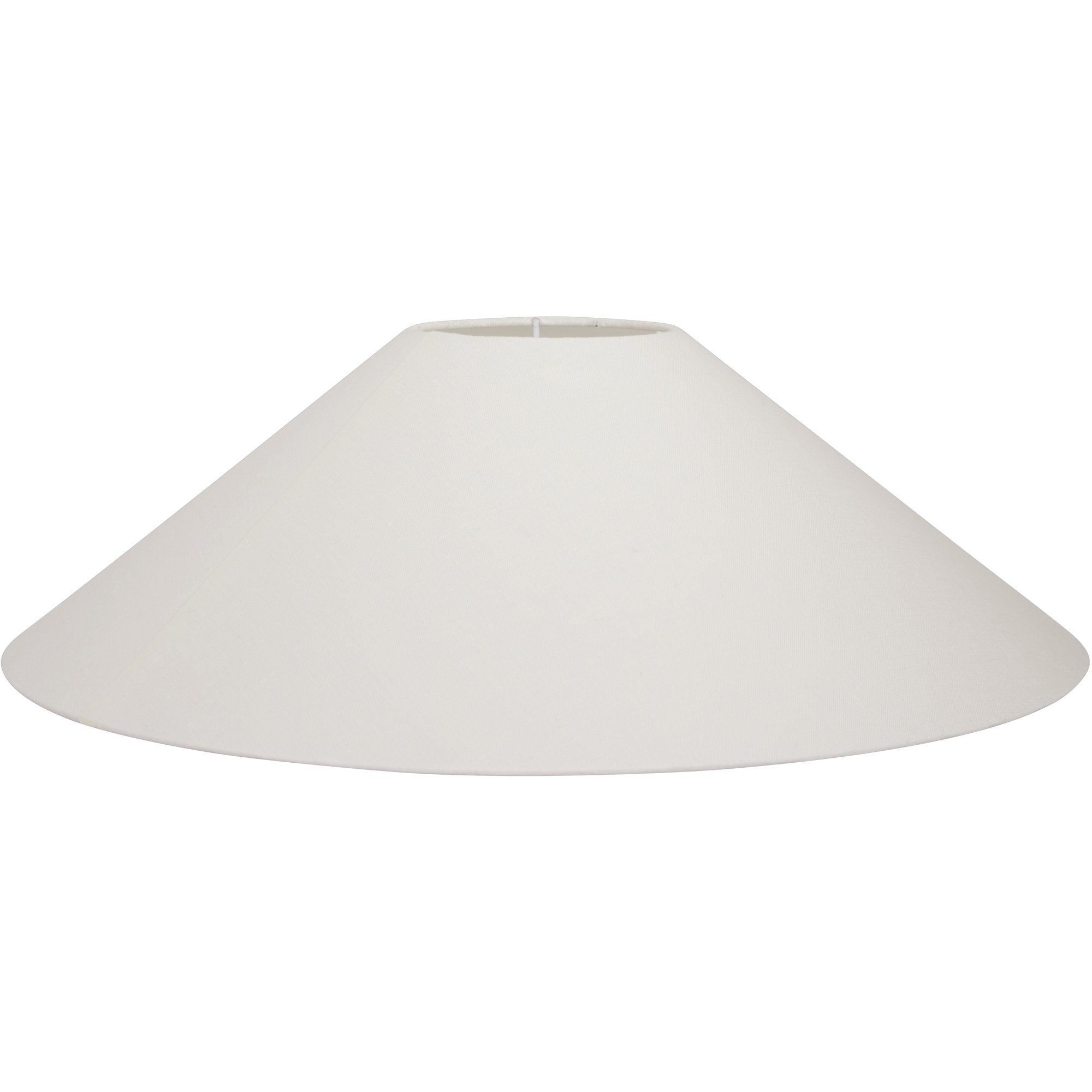 10: Watt & Veke Basic Flat lampeskærm, 42 cm, hvid