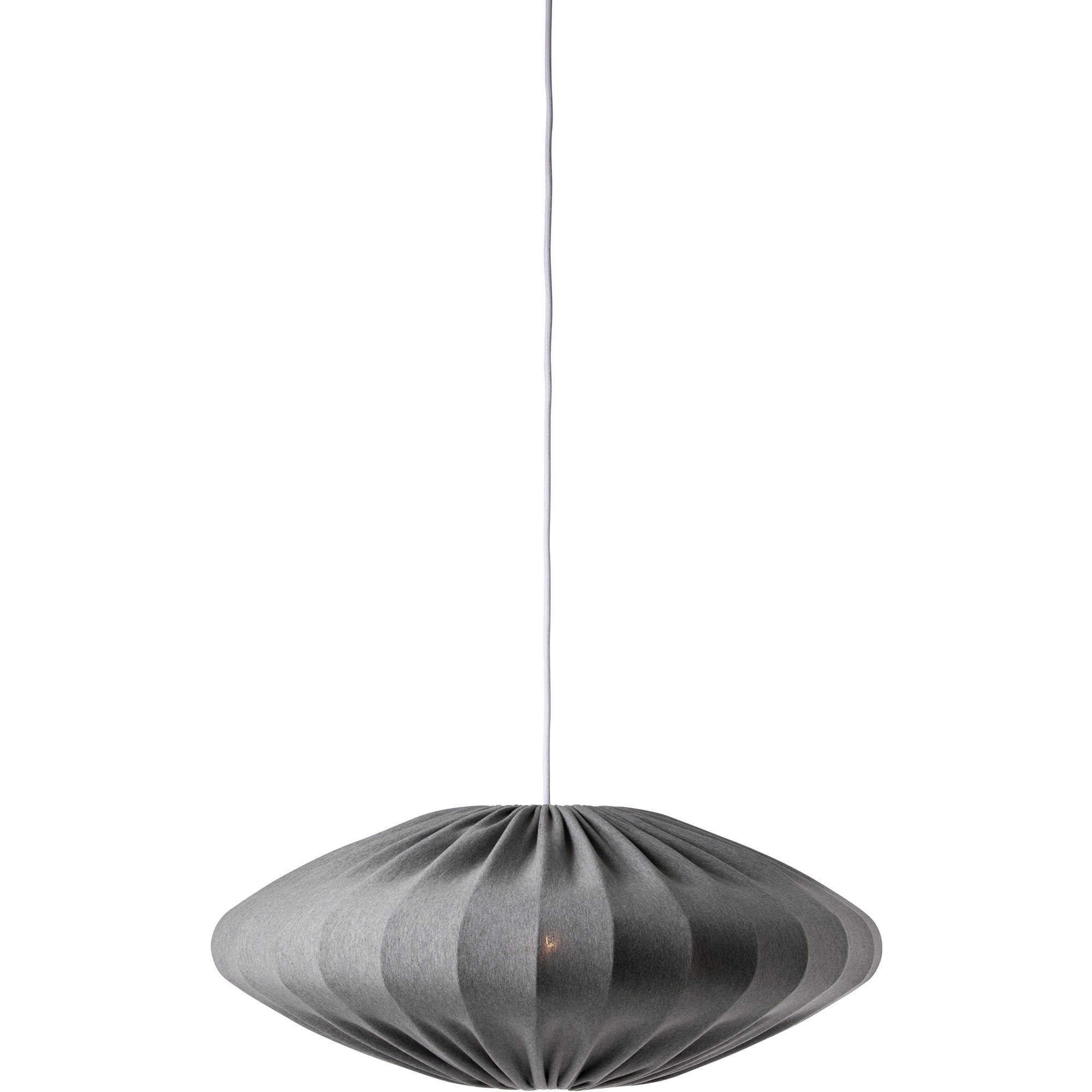Läs mer om Watt & Veke Ellipse taklampa, 65 cm, grå