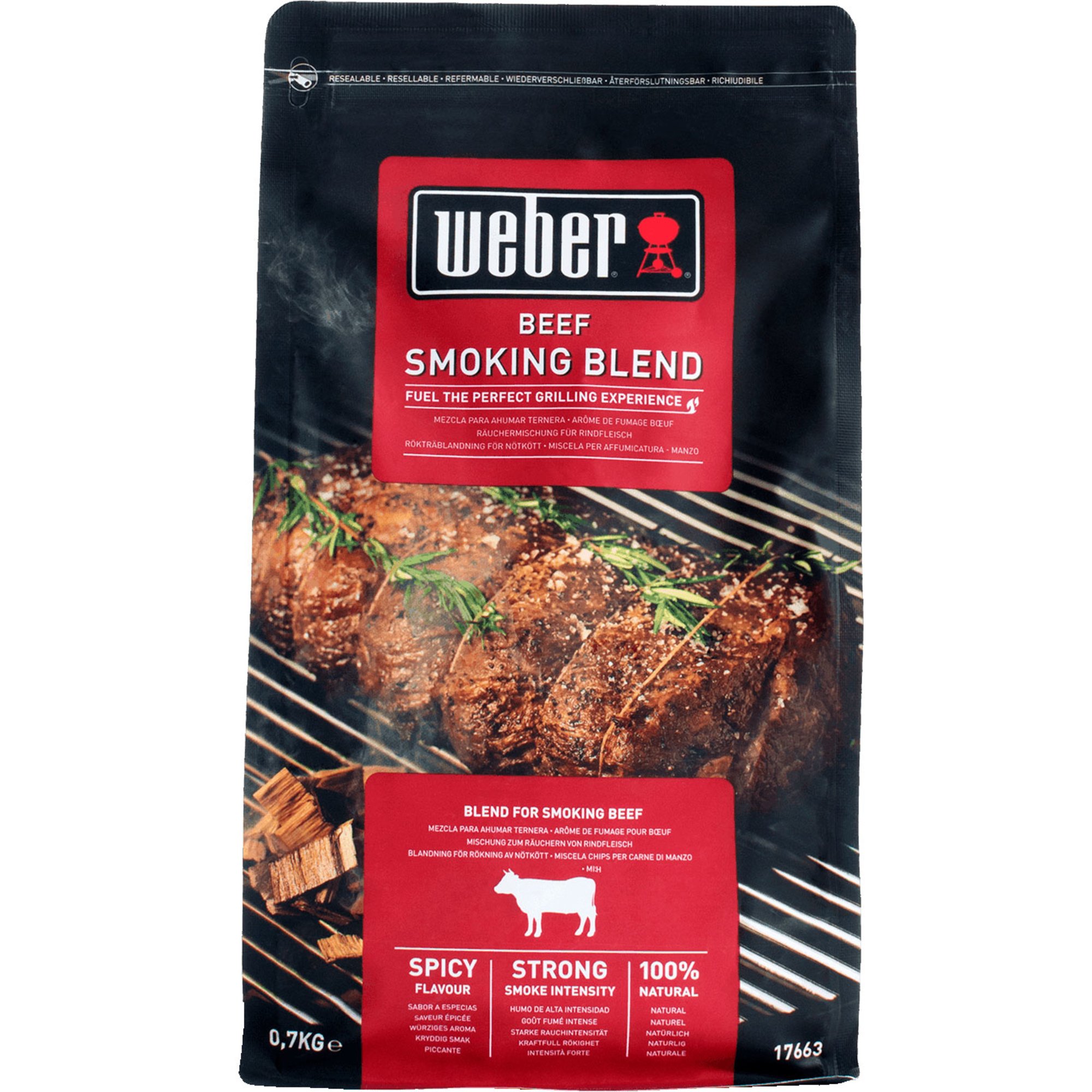 Weber Smoking Wood Chips Beef Nötkött