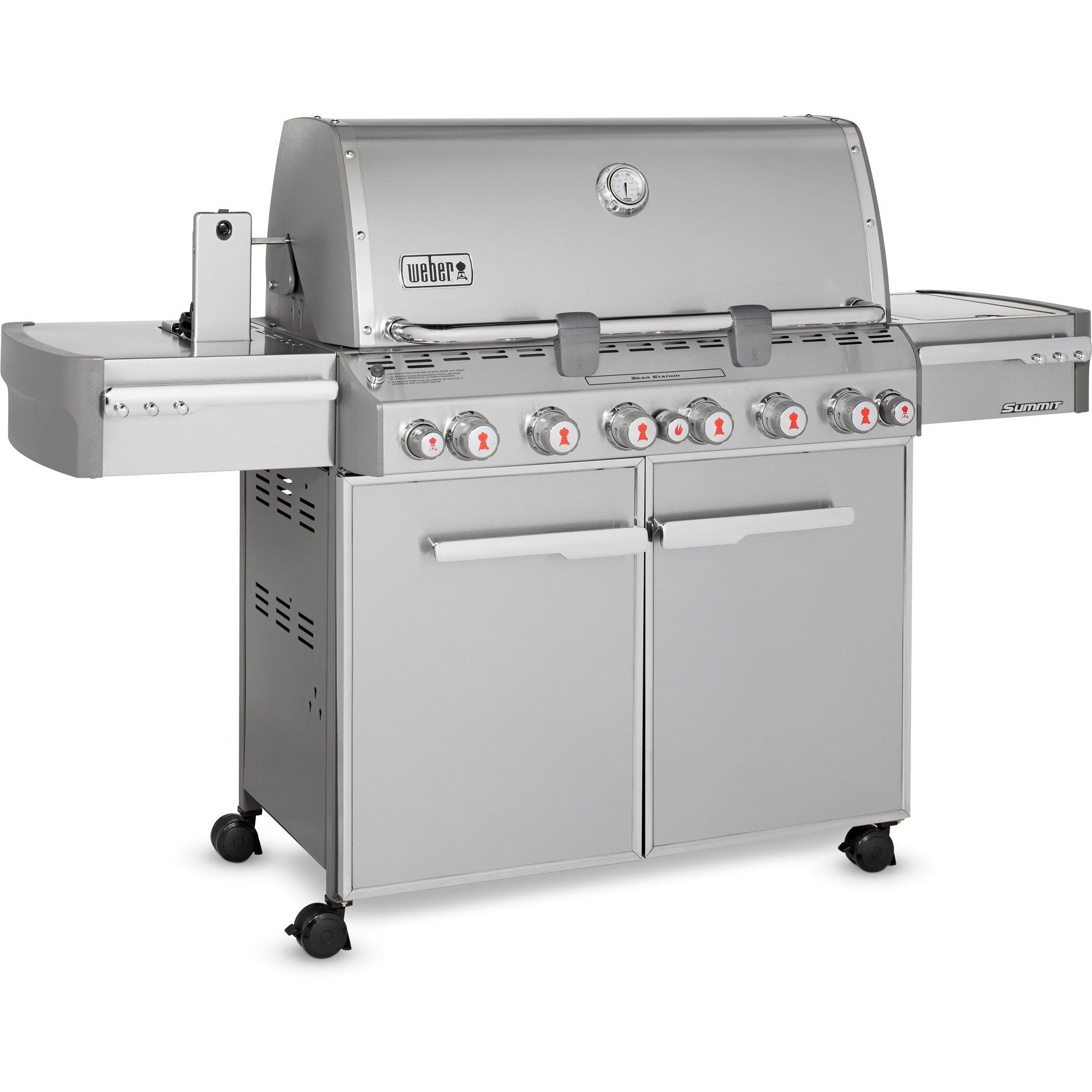 Gasolgrill Summit S670 från Weber » Stor gasolgrill som klarar allt