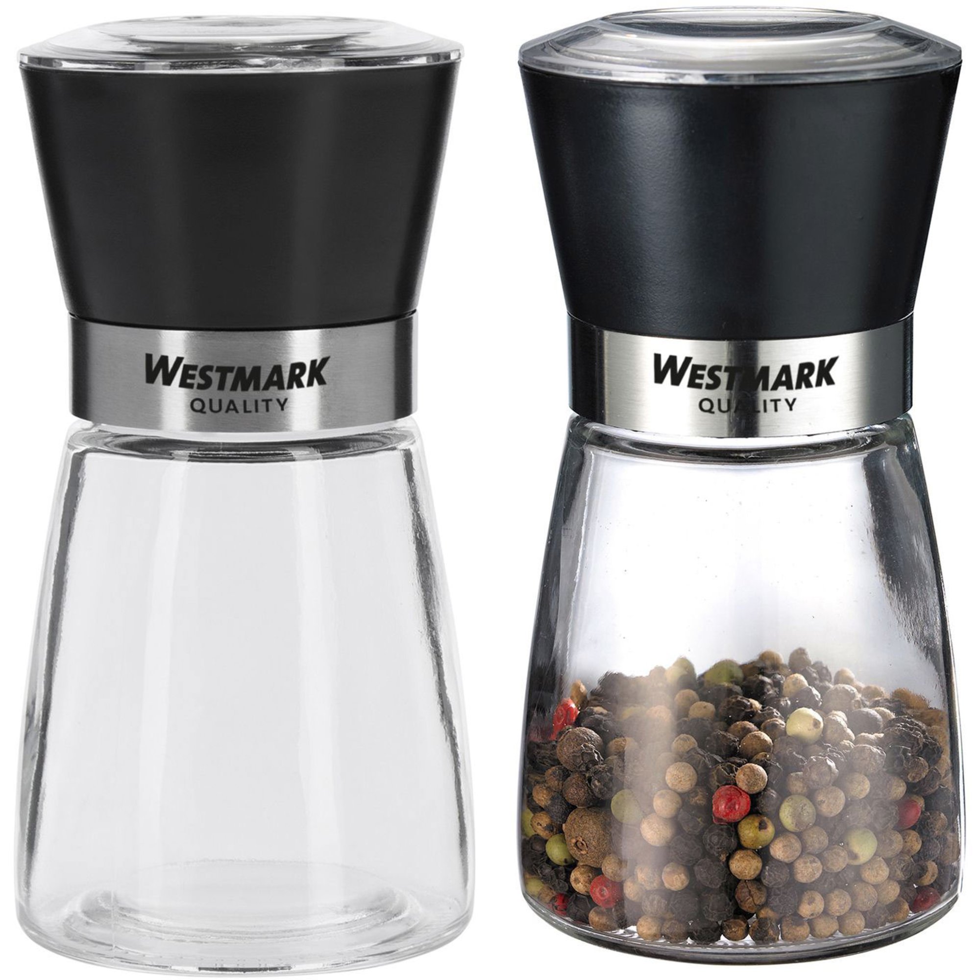 Westmark Salt og peberkværn, sort