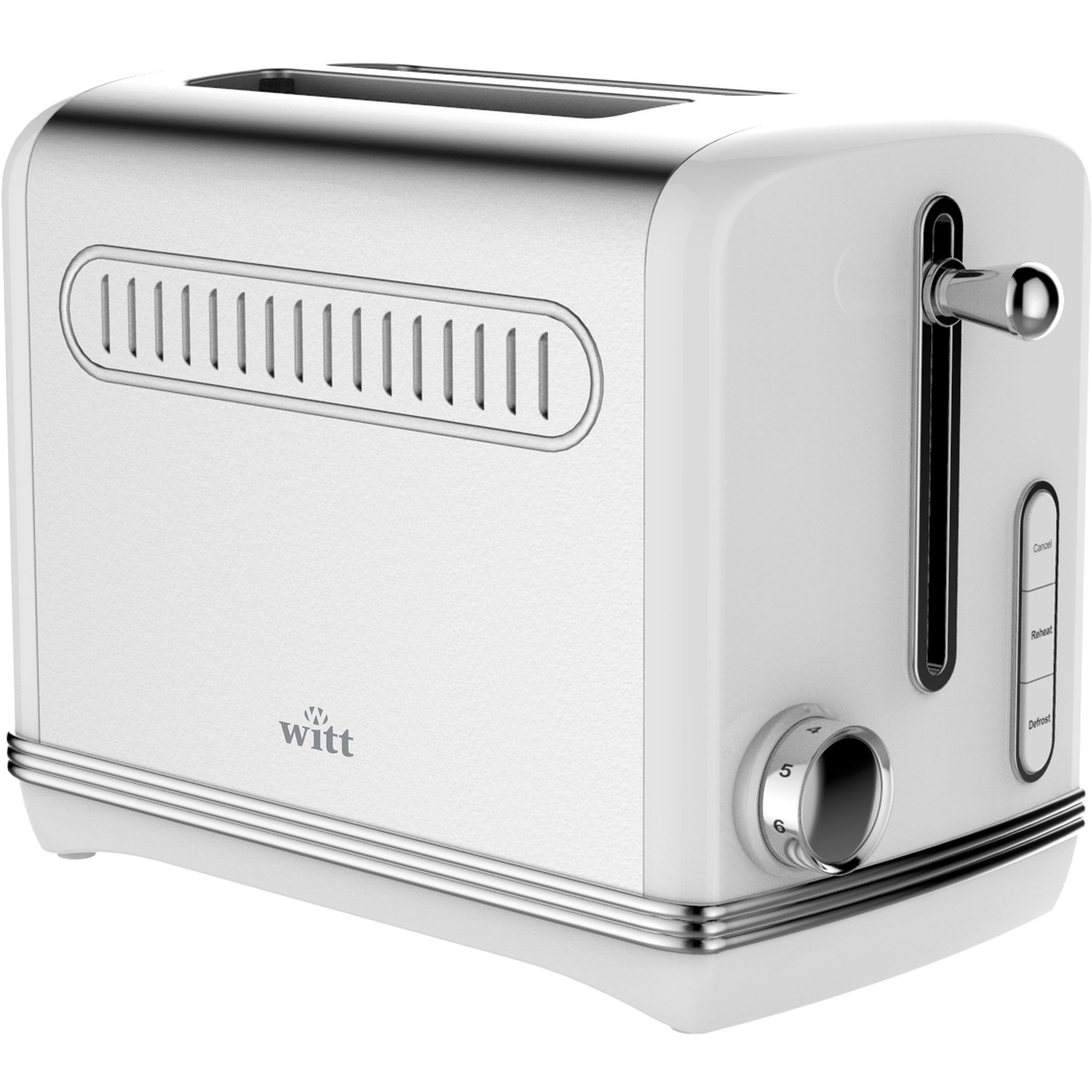 Witt Vintage Toaster Hvid