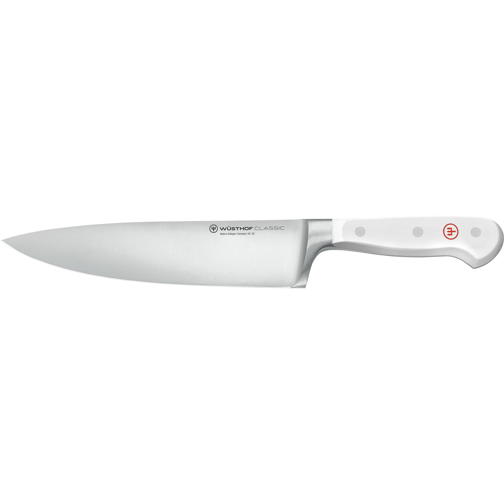 Wüsthof Classic hvit kokkekniv 20 cm. Kokkekniv