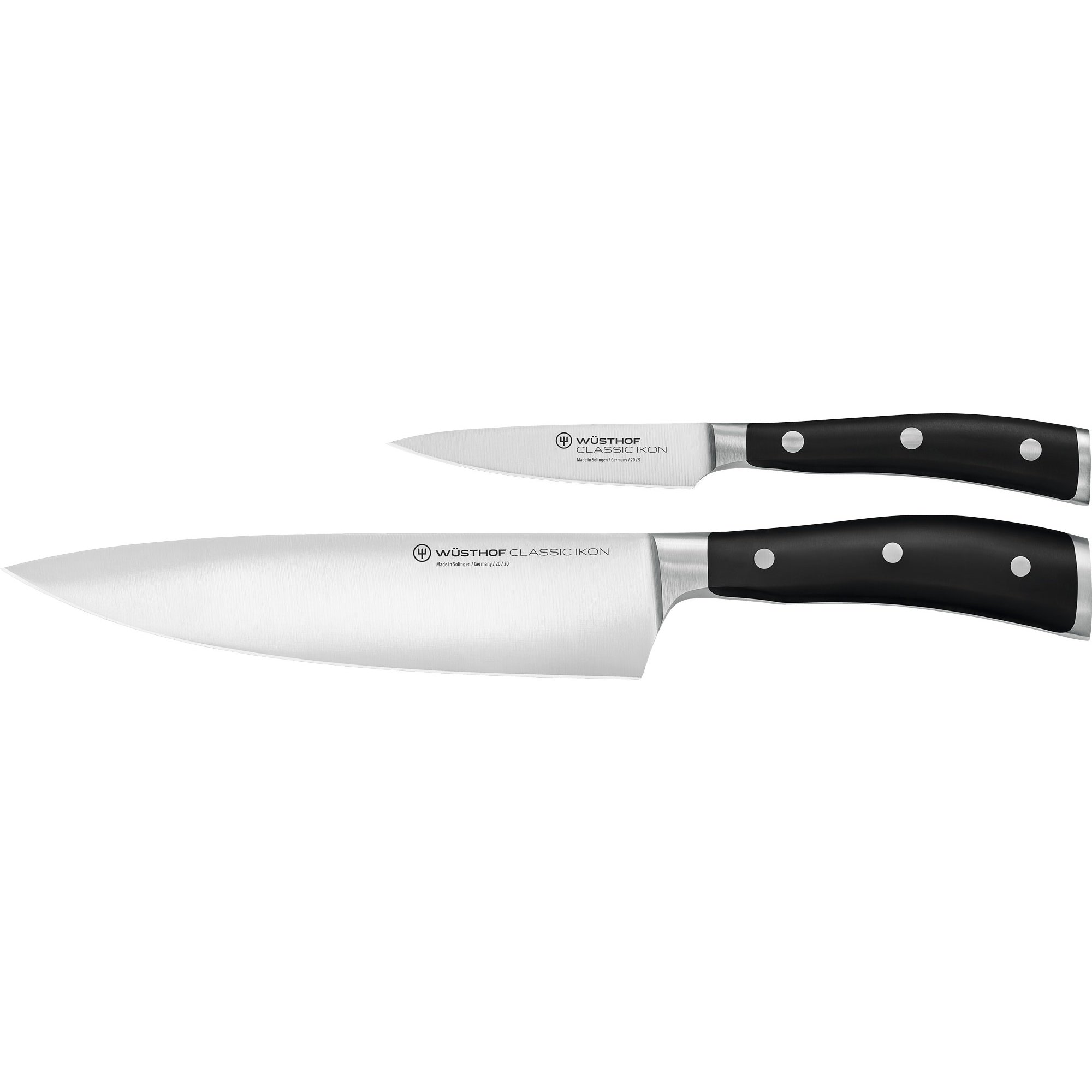 Wüsthof Classic Ikon knivsæt 2 dele , urtekniv og kokkekniv
