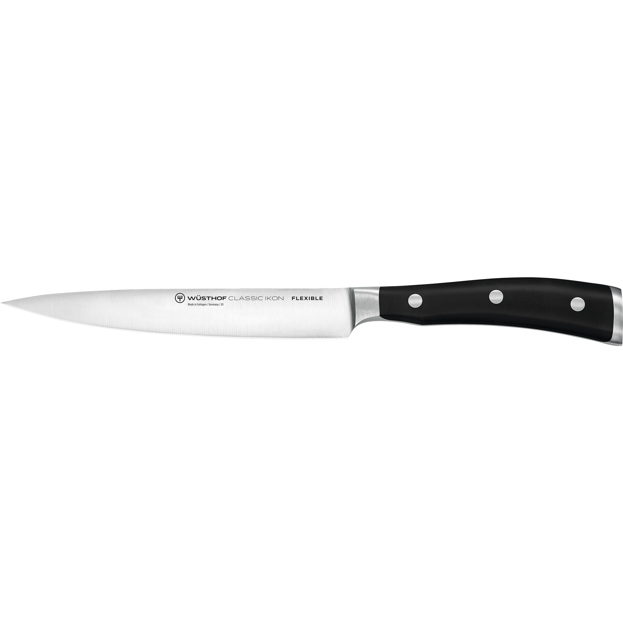 #2 - Wüsthof Classic Ikon kødkniv sort 16 cm.
