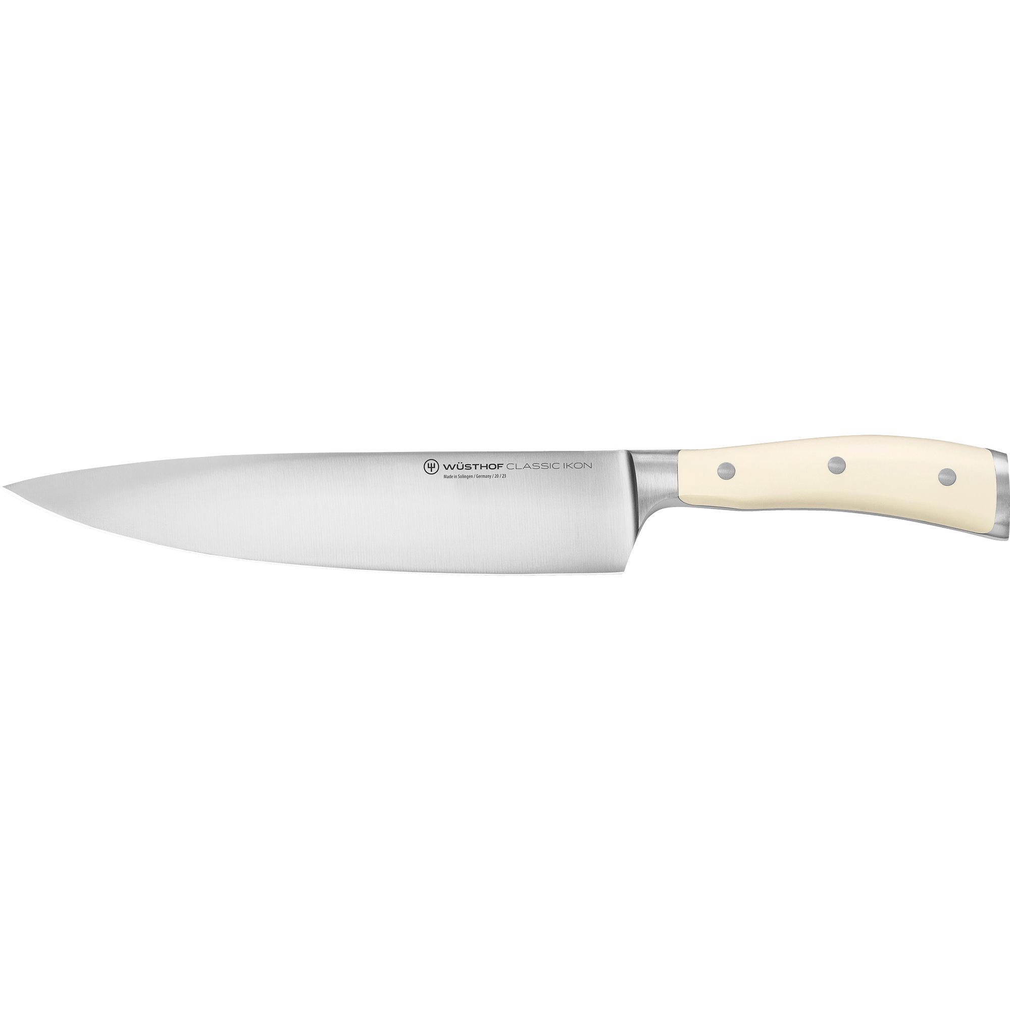#3 - Wüsthof Classic Ikon kokkekniv 23 cm., hvid